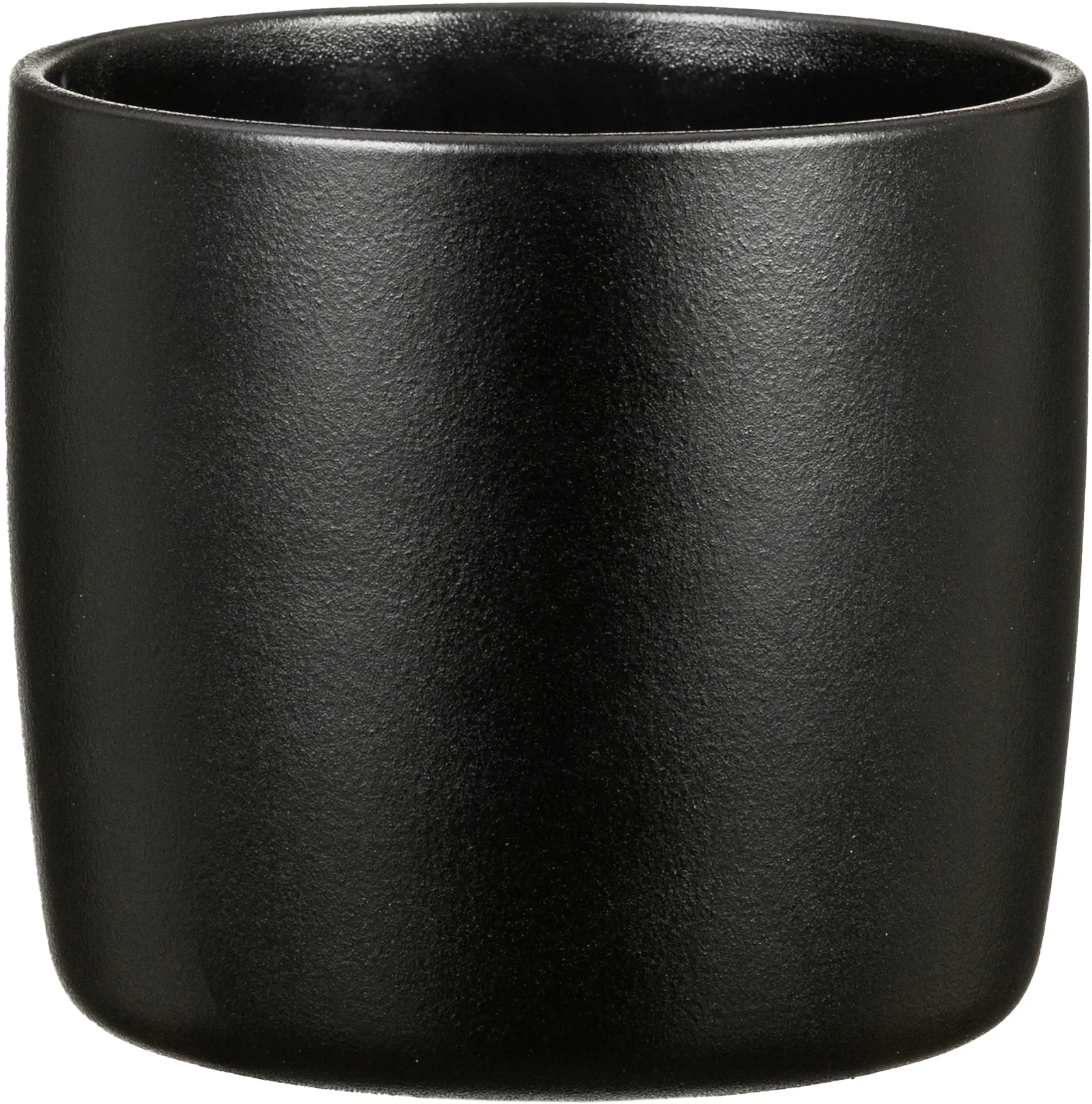 Scheurich Übertopf Solid Ø 24,1 x 21,9 cm ebano schwarz