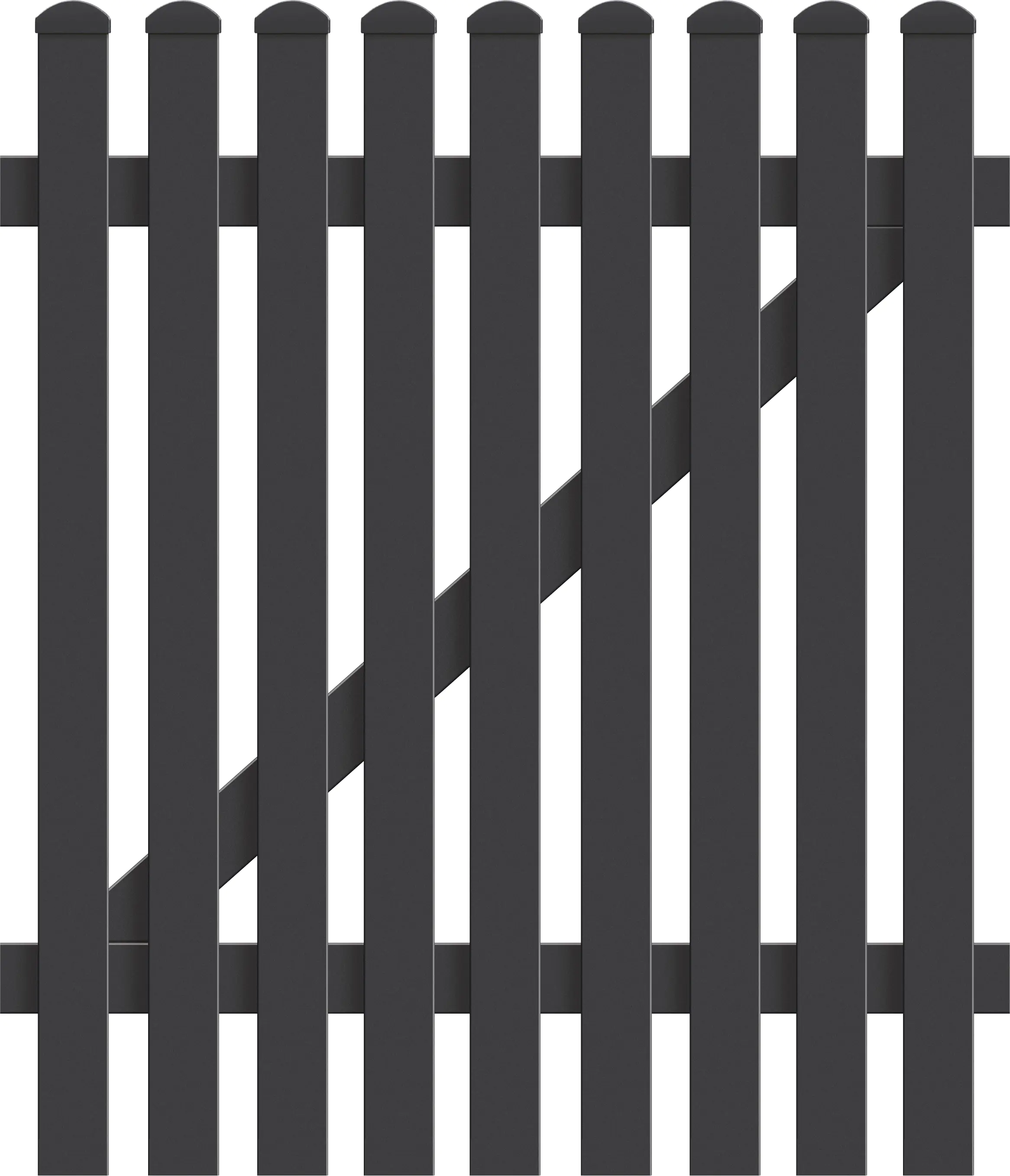 KM Zaun Zauntür Meran Gerade 104,2 x 150 cm, anthrazit, DIN rechts KM Zaun Zauntür Meran Gerade 104,2 x 150 cm, anthrazit, DIN rechts