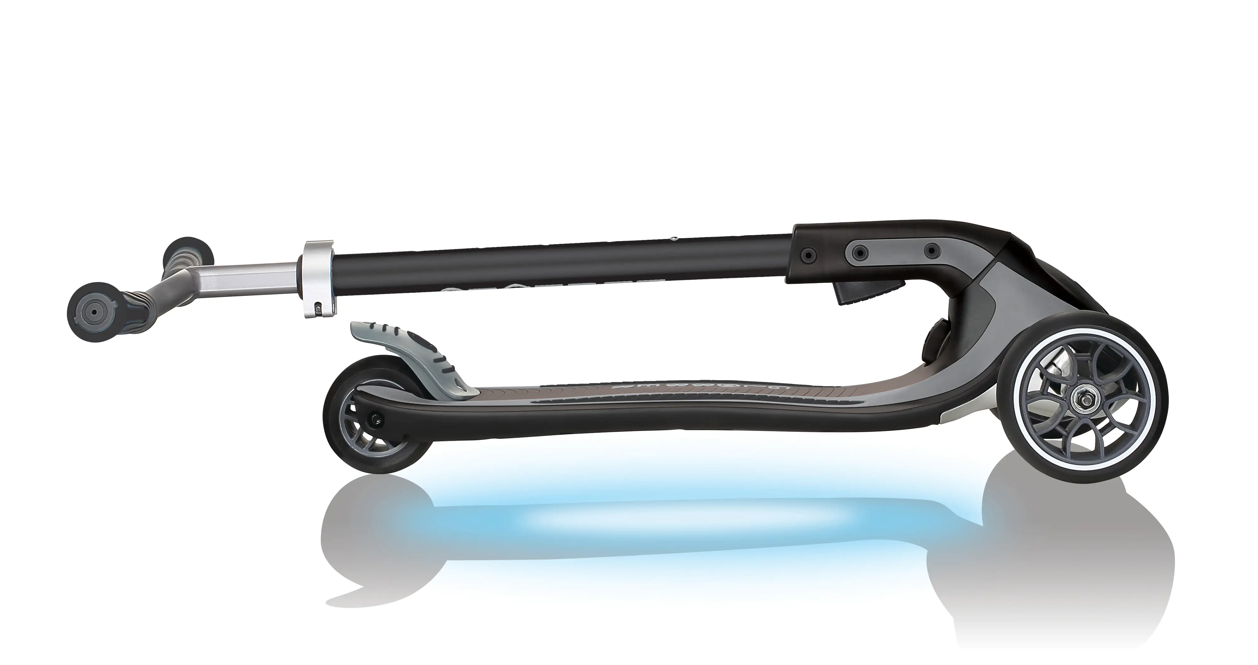 Globber Scooter Ultimum grau mit Leuchtmodul