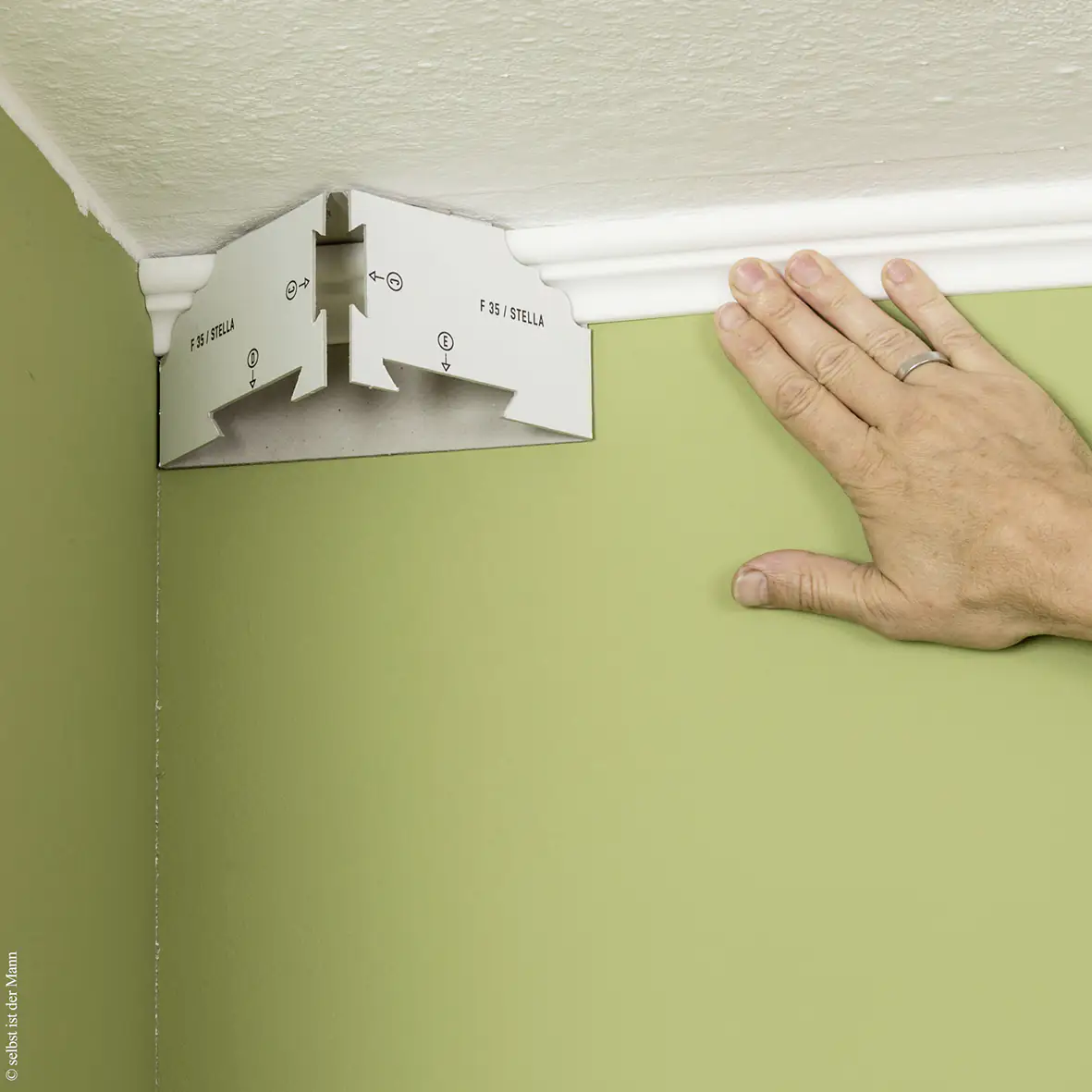 Decosa Schablone für Gehrungsschnitte