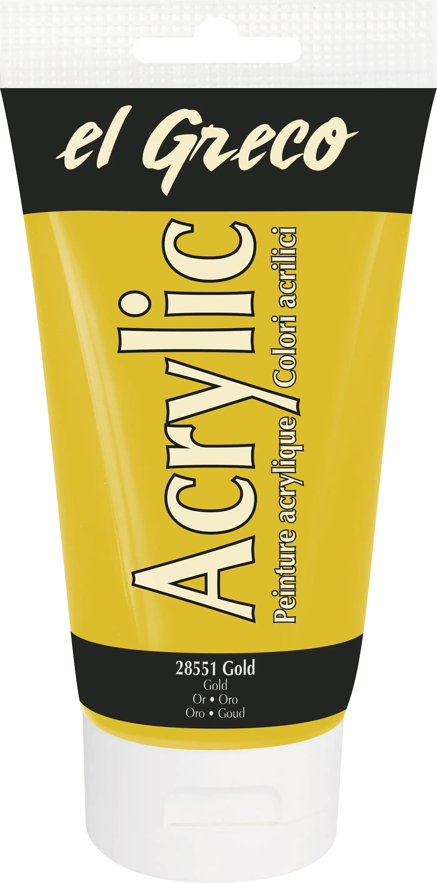 4000798285517_1530203 Kreul el Greco Acrylic Tube gold 150 ml