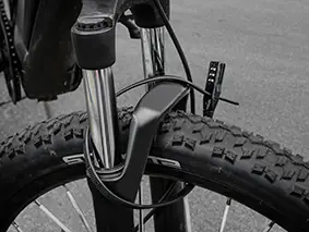 EUFAB Fahrradschloss Kabelbinder 53 cm schwarz