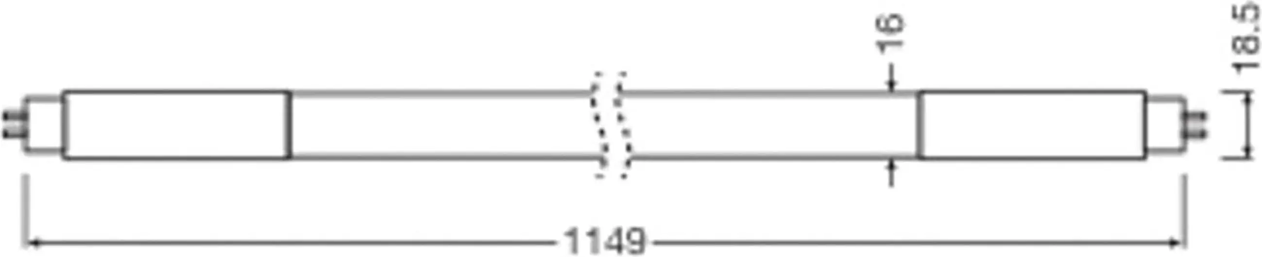 Osram LED Röhre 114,9 cm G5 16 W neutralweiß