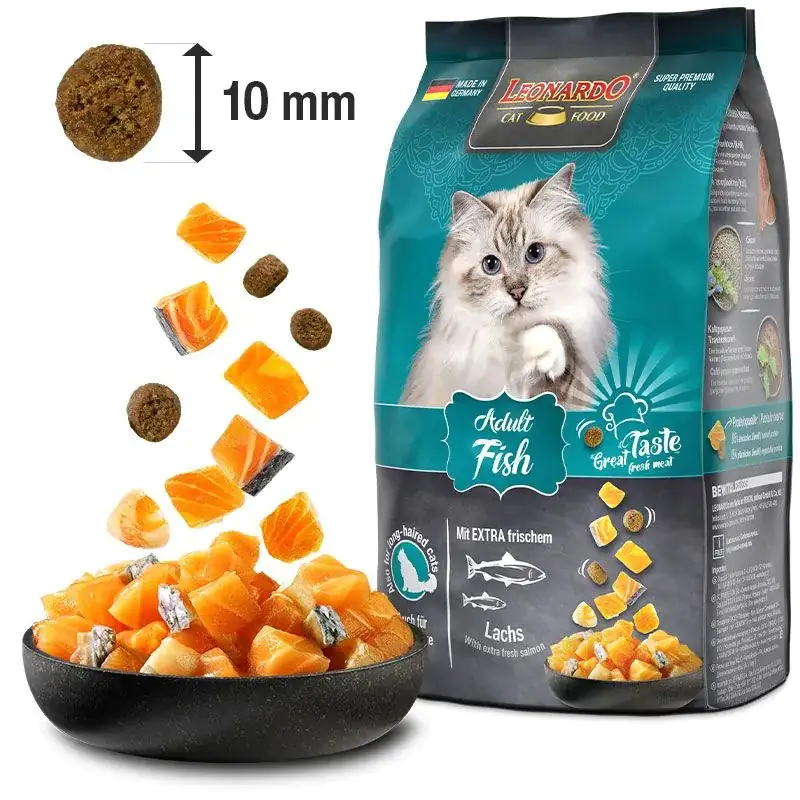 Leonardo Katzentrockenfutter  Leo Ad Fisch 300 g Leonardo Katzentrockenfutter  Leo Ad Fisch 300 g