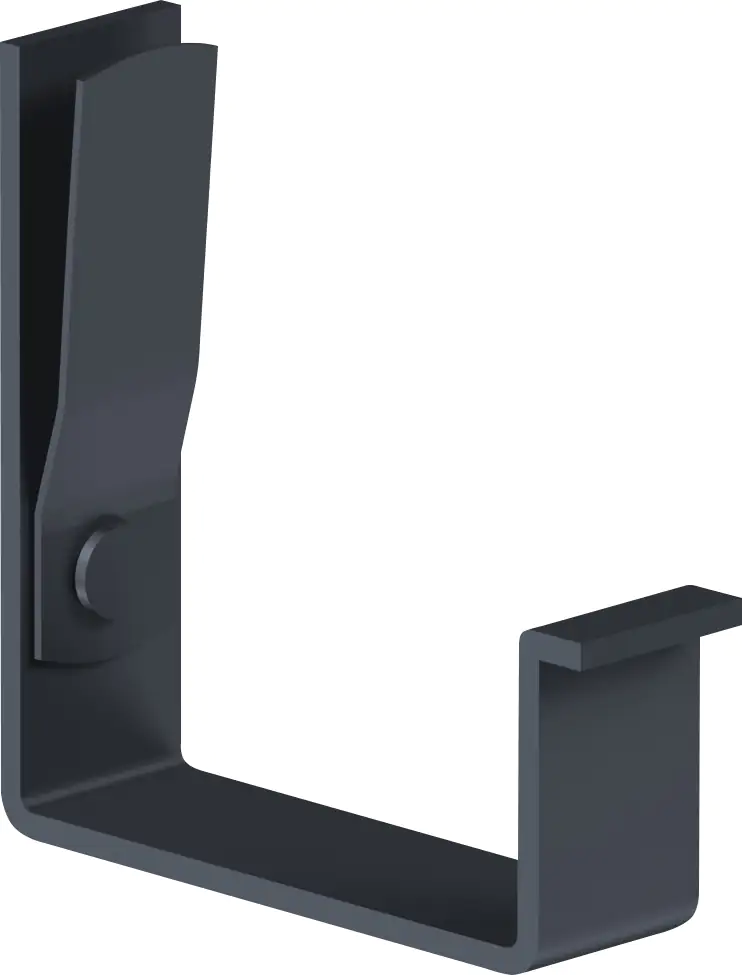 Sarei Kastenrinnenhalter spezial, RG 70 verzinkt-anthrazit