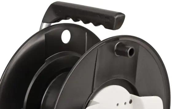 Brennenstuhl Kabeltrommel leer für bis zu 50 m Kabel, Ø 290 mm