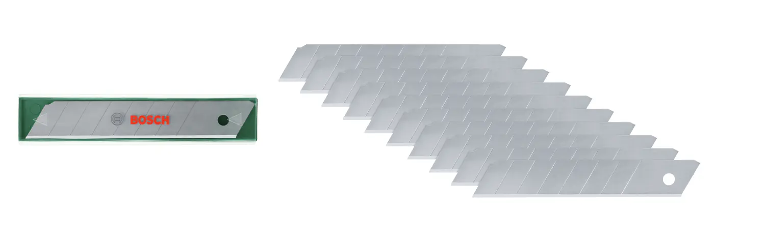 Bosch DIY Abbrechklingen 18 mm 10 Stück