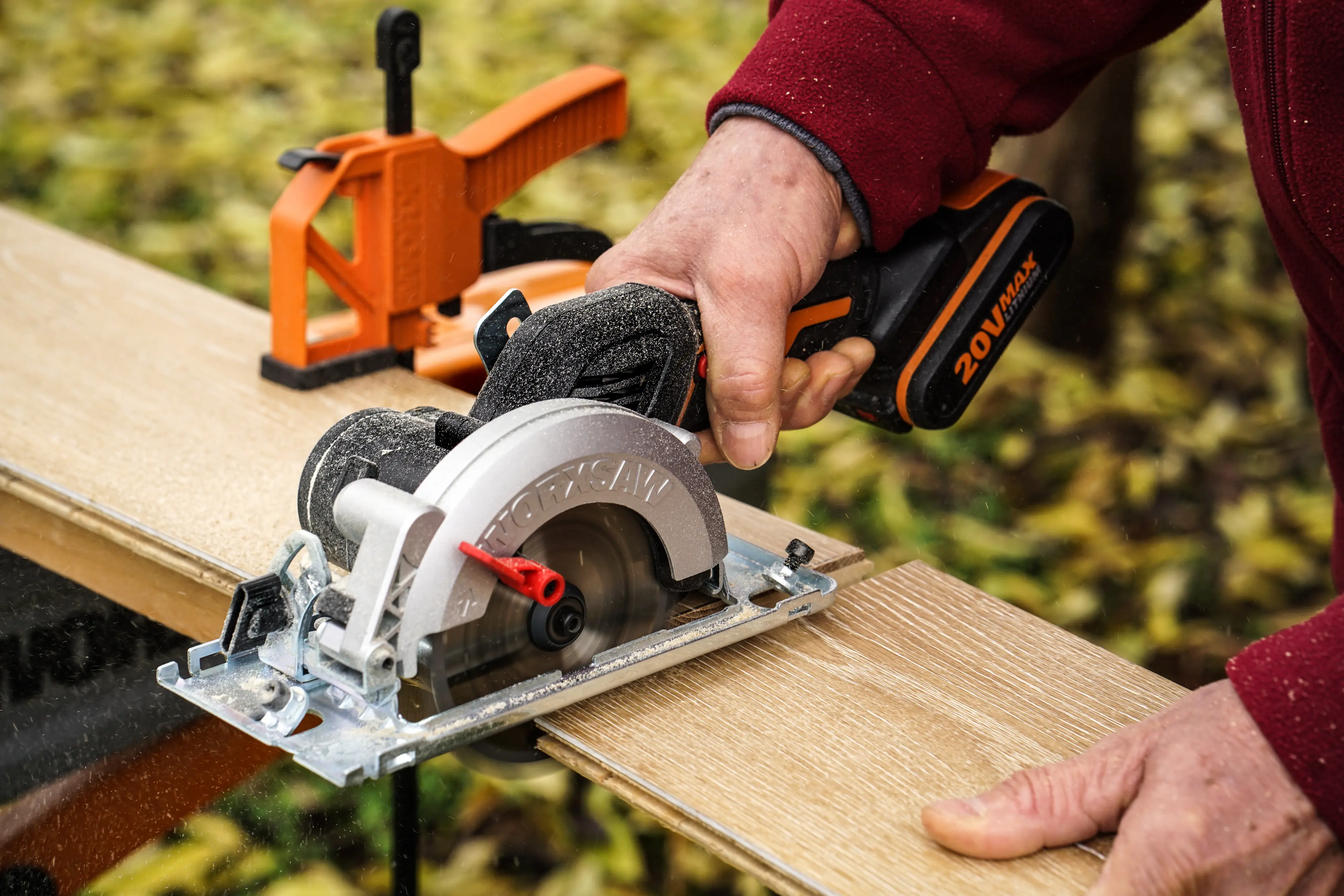 Worx Akku Kreissäge WX531 20 V inkl. 2 Ah Akku & Ladegerät