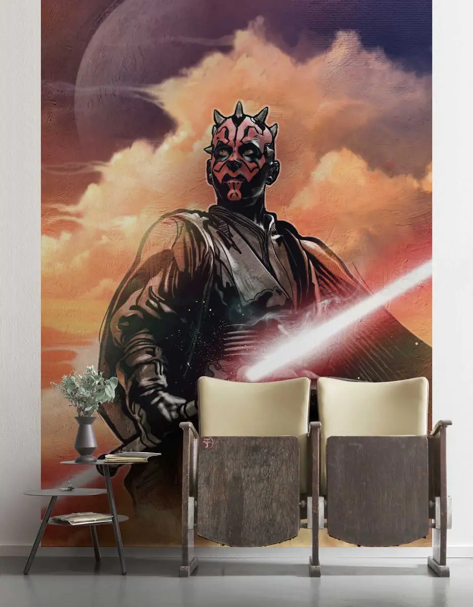 4055065510311_1 Komar Vlies Fototapete Star Wars Classic Darth Maul 200 x 280 cm