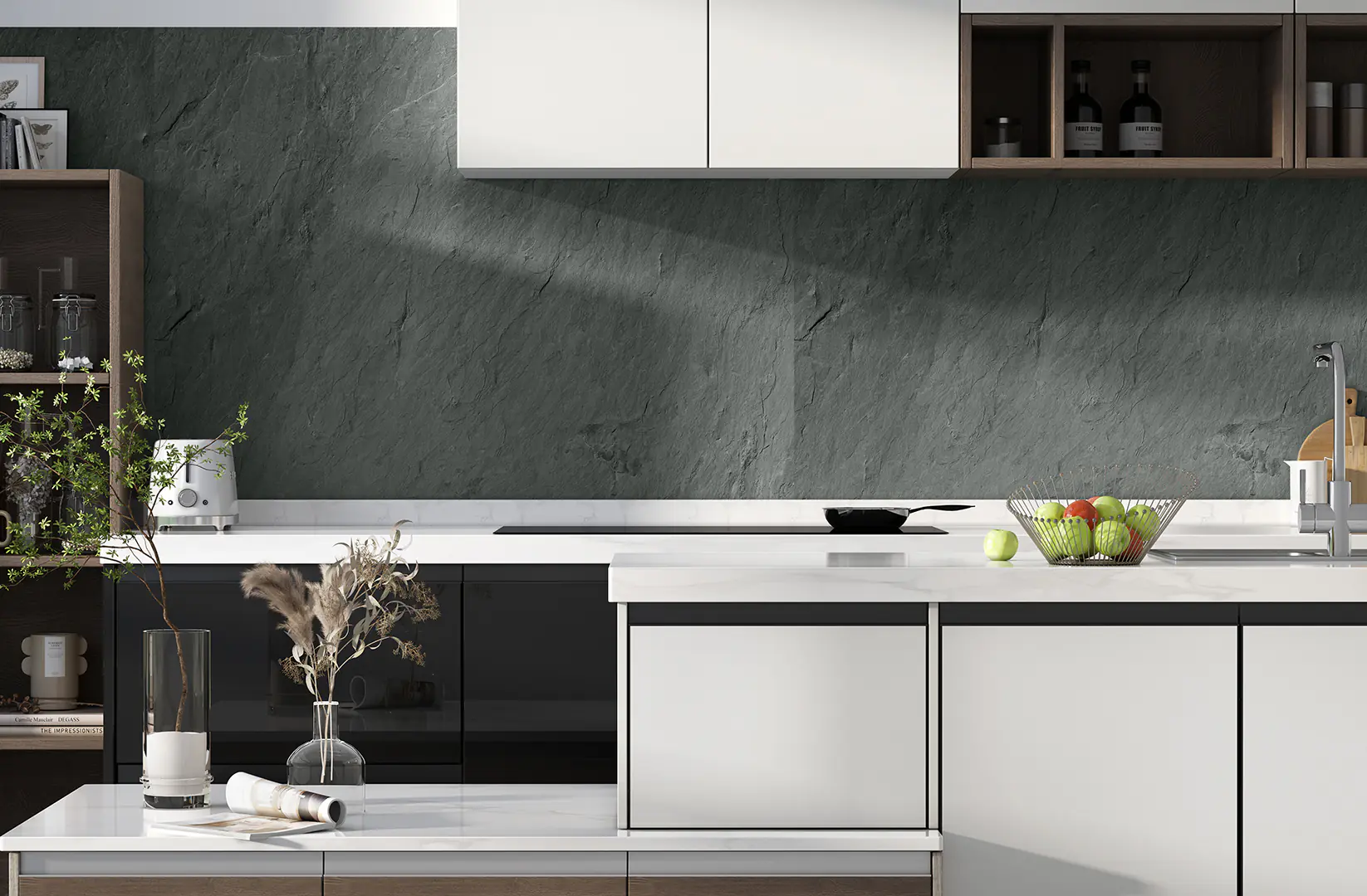 Classen Wandverkleidung Vario Black Slate 255 x 120 cm 3 mm