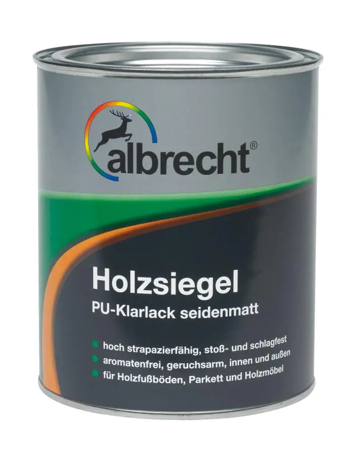 Albrecht Holzsiegel PU 750 ml farblos seidenmatt