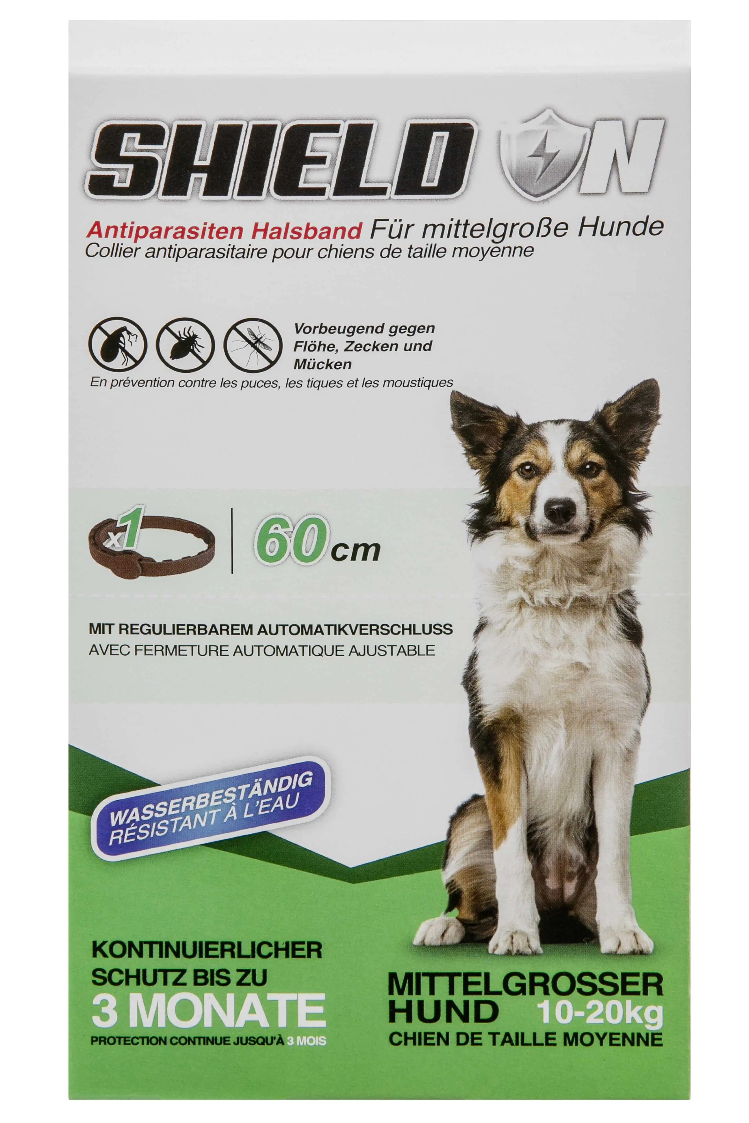Shield On Ungezieferhalsband für große Hunde 60 cm kaufen Globus Baumarkt