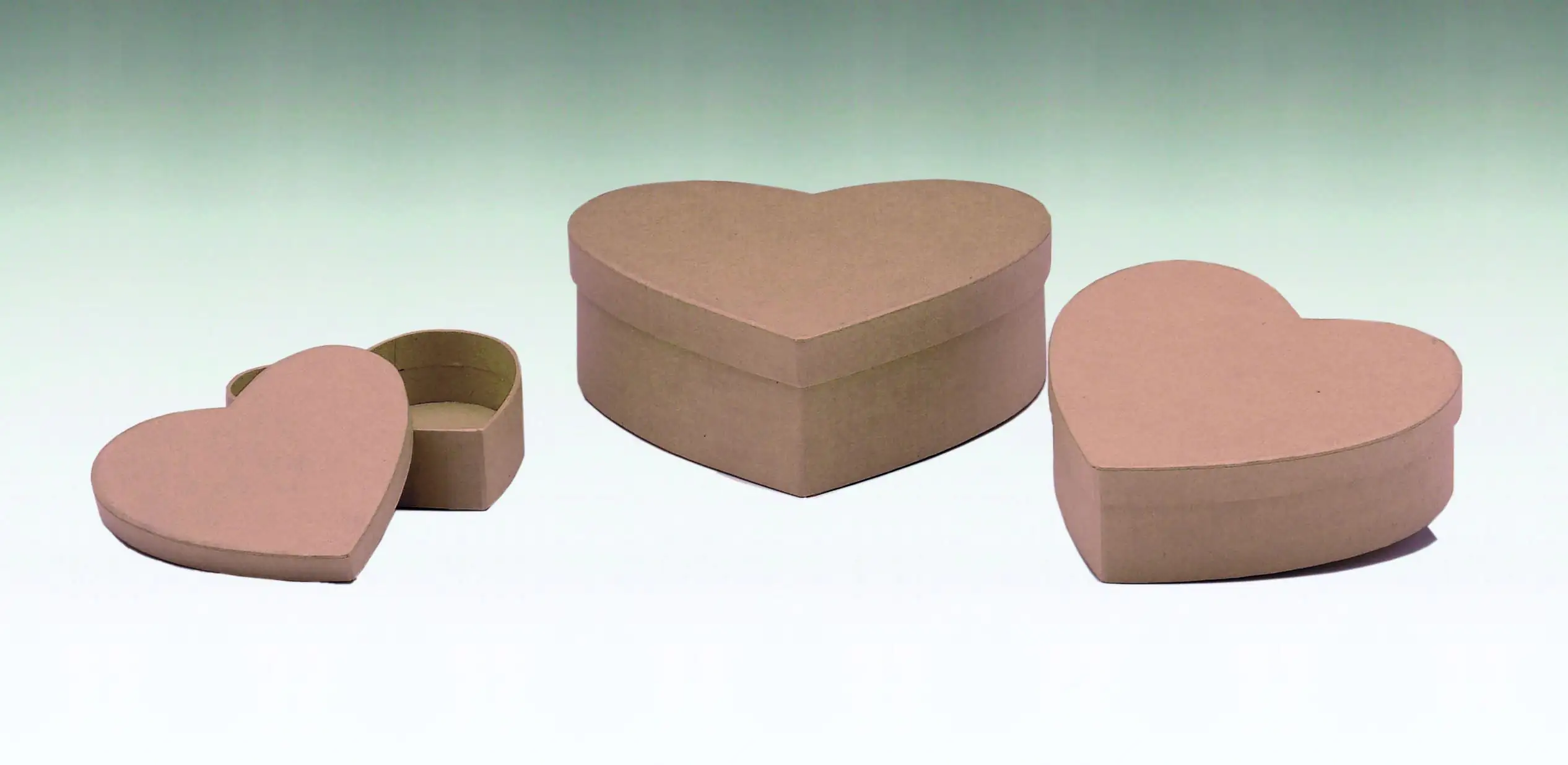 Glorex Herz-Box/Pappe 120 x 120 x 38 mm