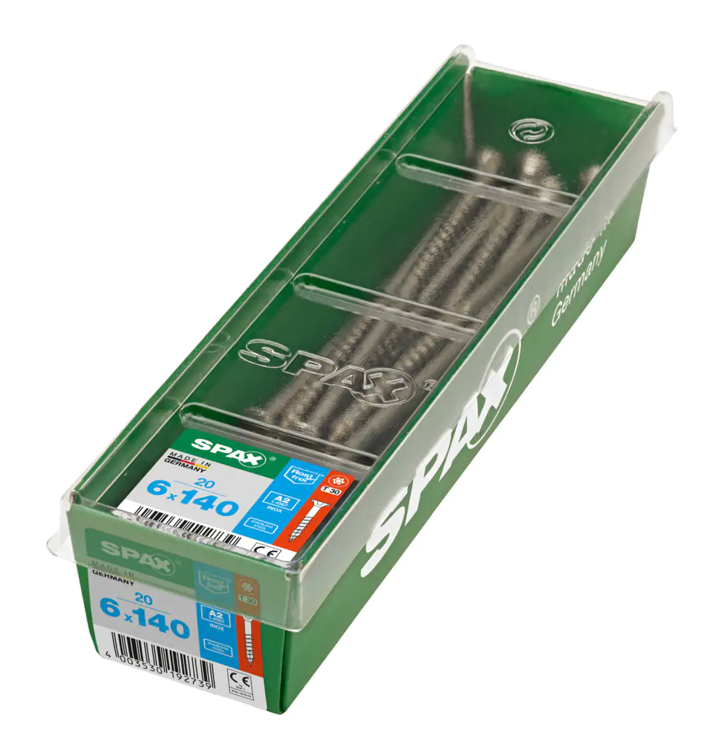 Spax Universalschrauben 6.0 x 140 mm TX 30 - 20 Stk.