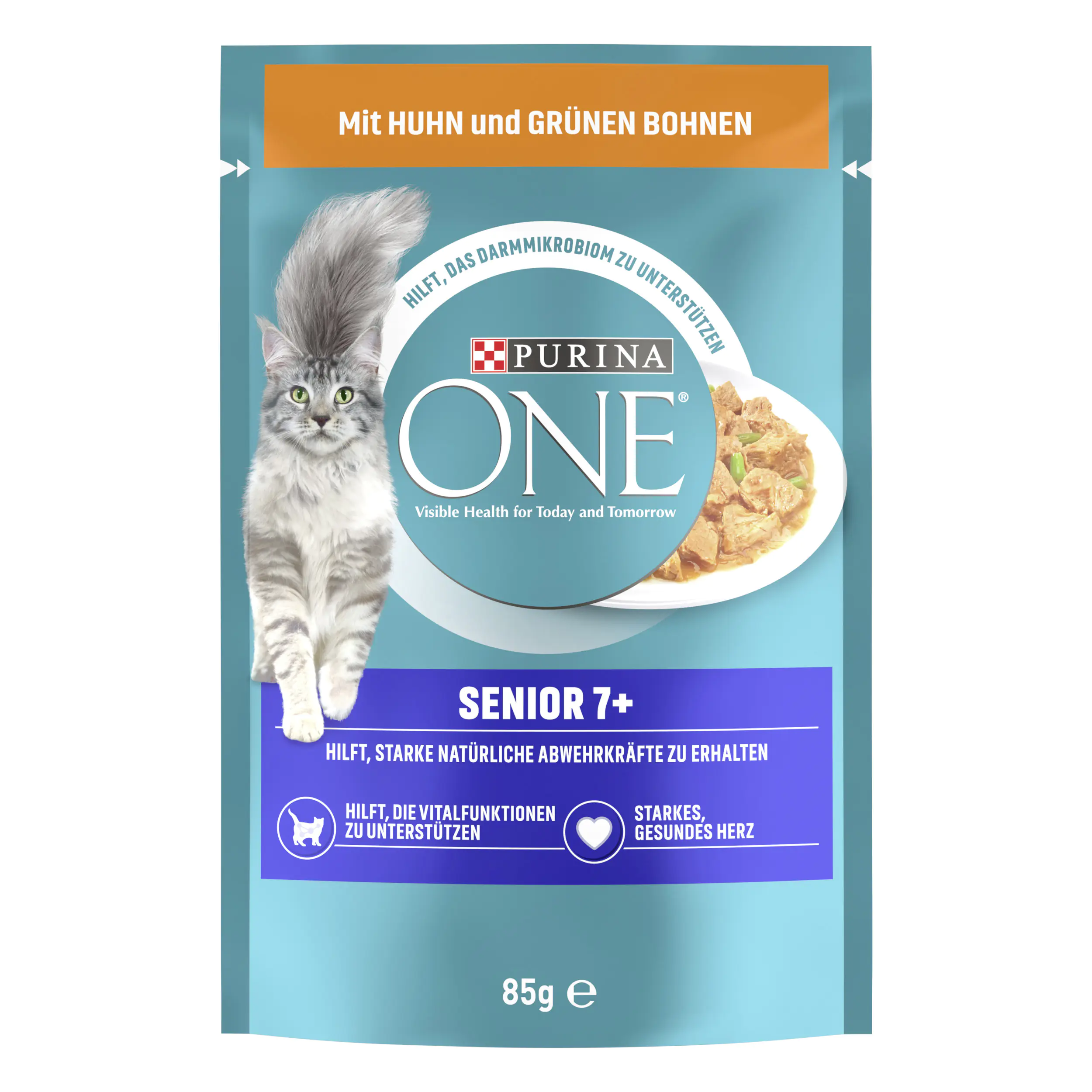 Purina ONE Senior 7+ Huhn Katzennassfutter 85 g Purina ONE Senior 7+ Huhn Katzennassfutter 85 g