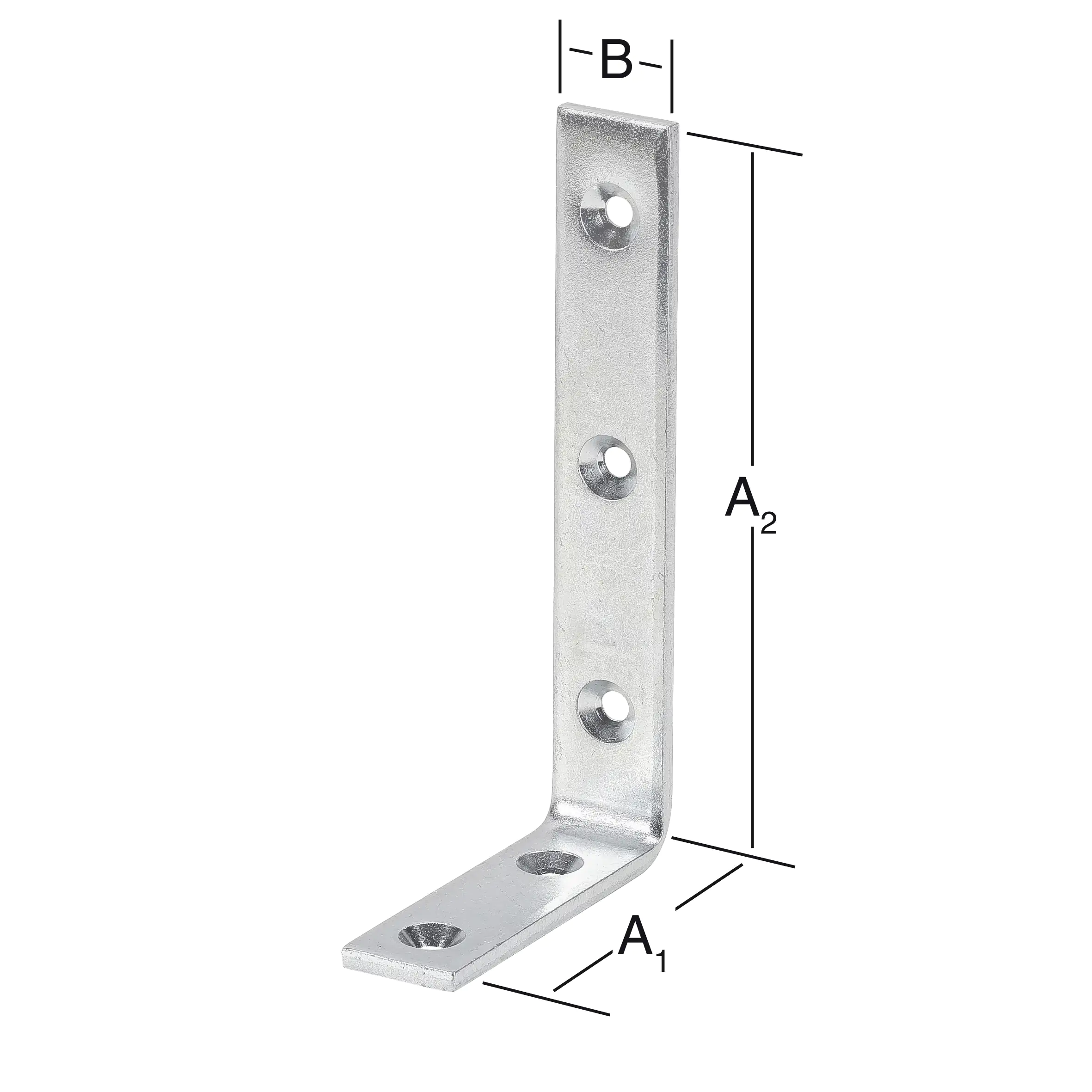 Vormann Starke Winkel verzinkt 80/150 x 25 mm