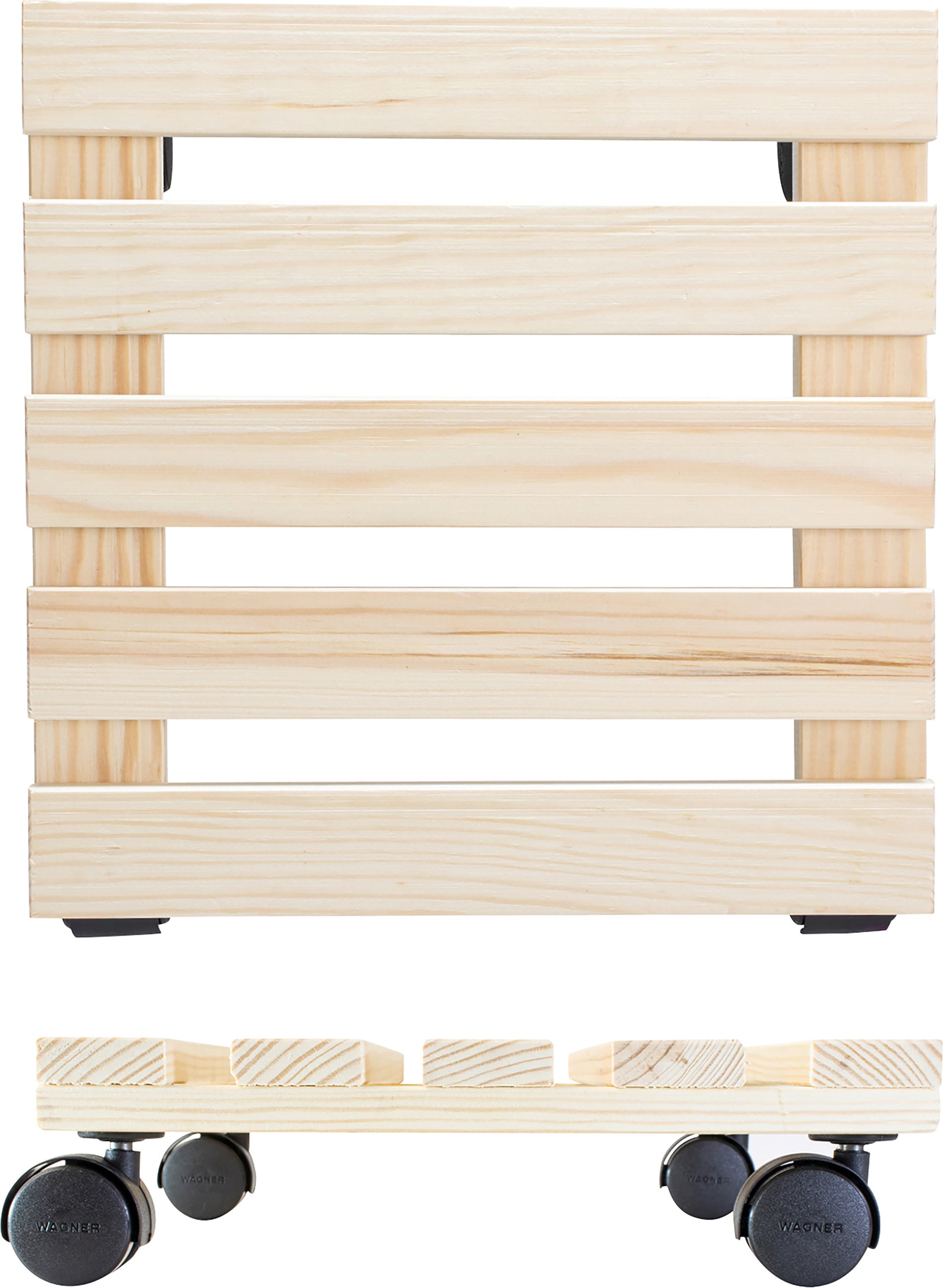 Wagner Multiroller Holz 30 x 30 cm natur