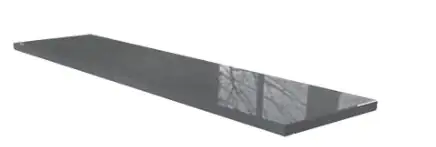 Wigastone Granit-Fensterbank Nero-Assoluto 2 cm nach Maß