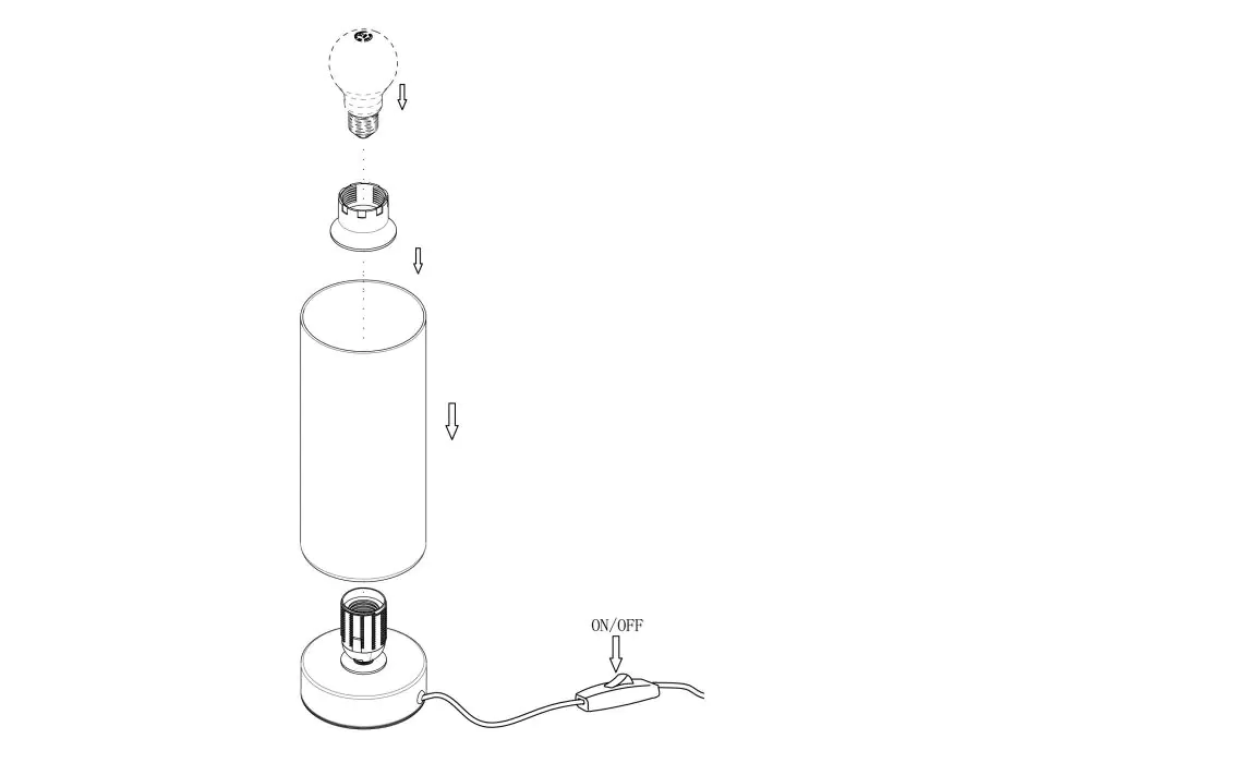 Eglo Tischleuchte Damasco 1 nickel-matt 21,5 x 10 cm E27, max. 60 W