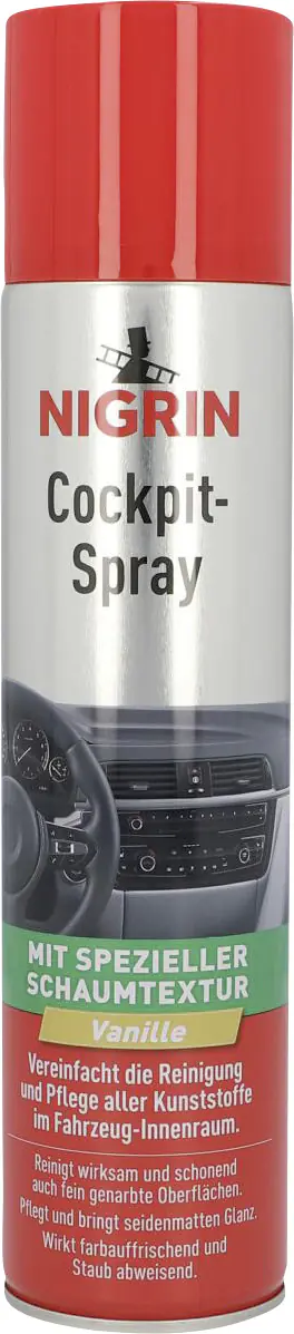 Nigrin Cockpitspray Vanille 400ml Nigrin Cockpitspray Vanille 400ml