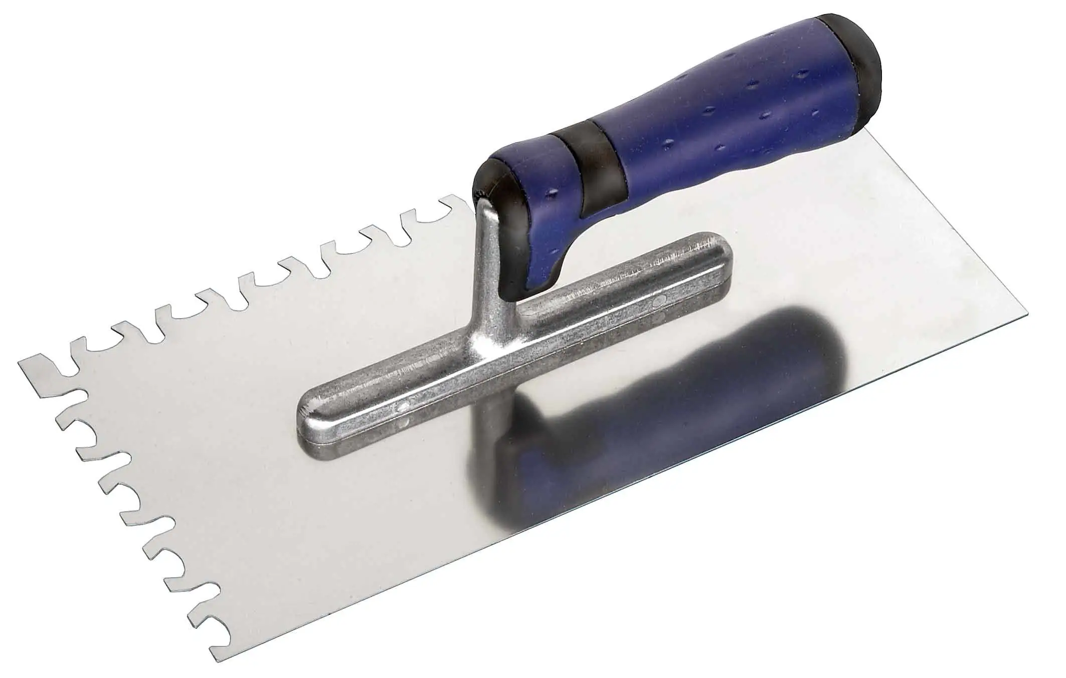 Glättekelle 280 x 130 mm rostfrei Trapez-Zahnung Glättekelle 280 x 130 mm rostfrei Trapez-Zahnung