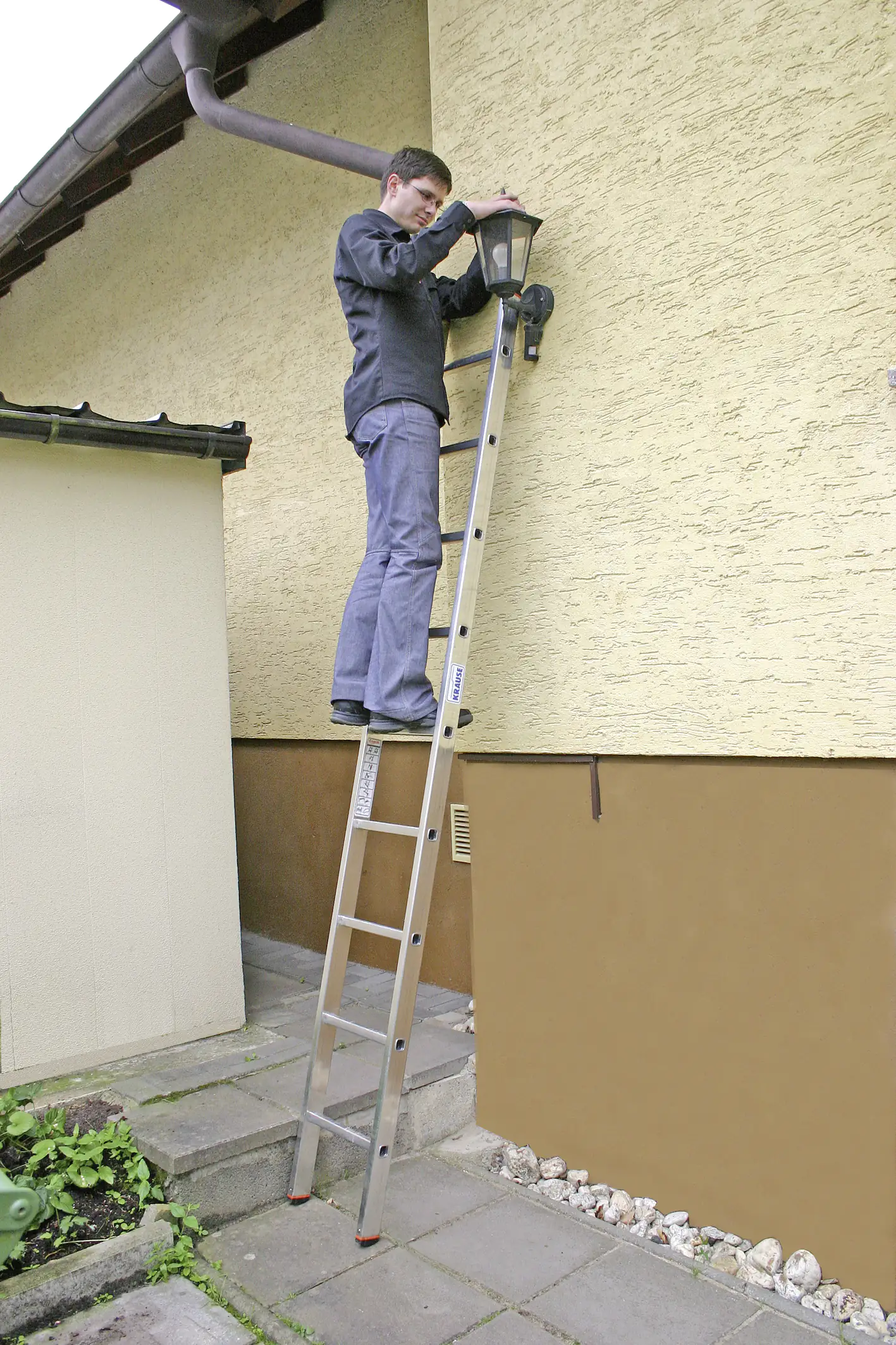 Krause Aluminium-Anlegeleiter MONTO Sibilo 3,60 m