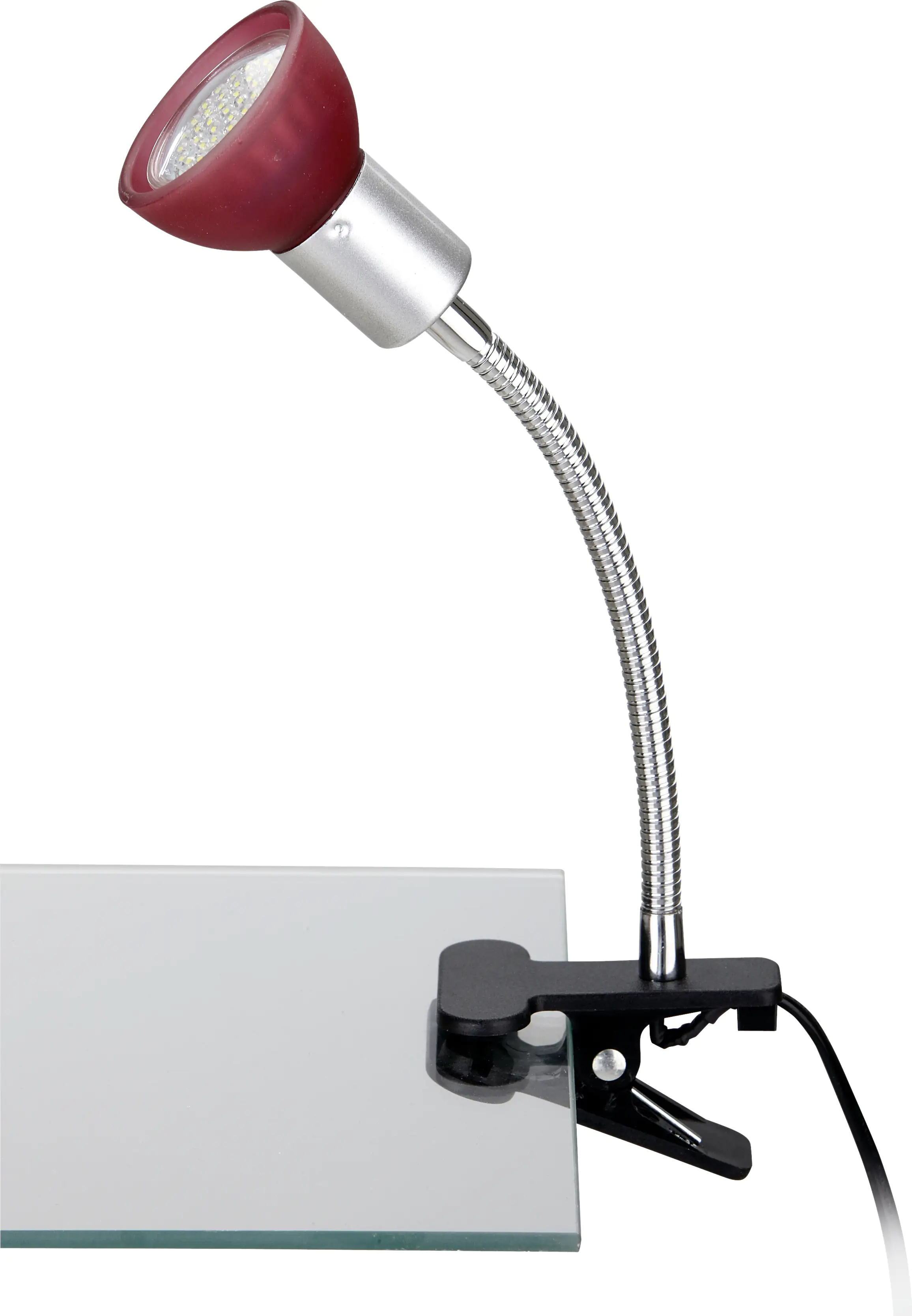 Briloner LED Klemmleuchte Ledo 34 x 6,1 cm warmweiß