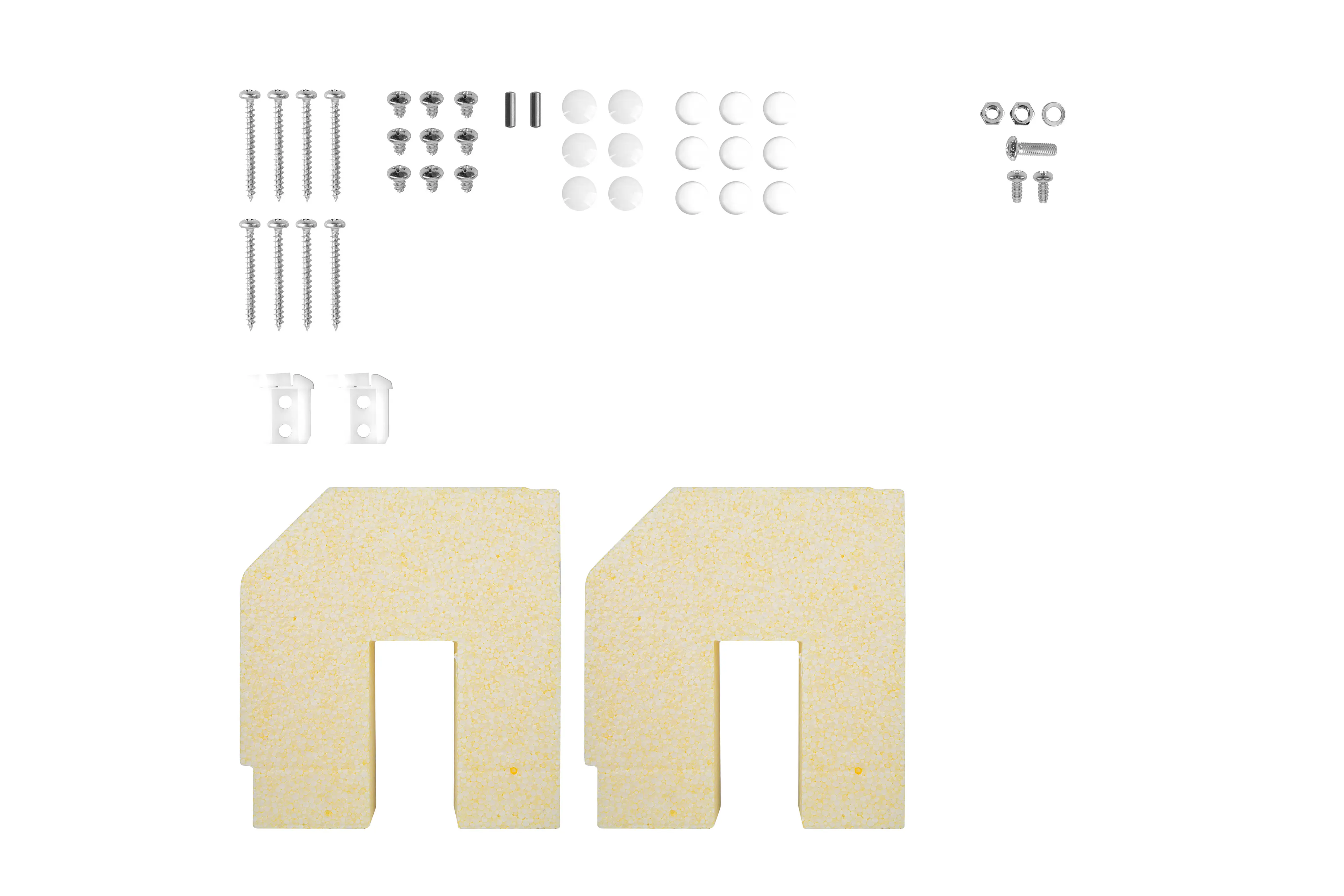 Schellenberg Vorbaurollladen-Set, 105 x 120 cm, 45°-Rollladenkasten, weiß/grau Schellenberg Vorbaurollladen-Set, 105 x 120 cm, 45°-Rollladenkasten, weiß/grau
