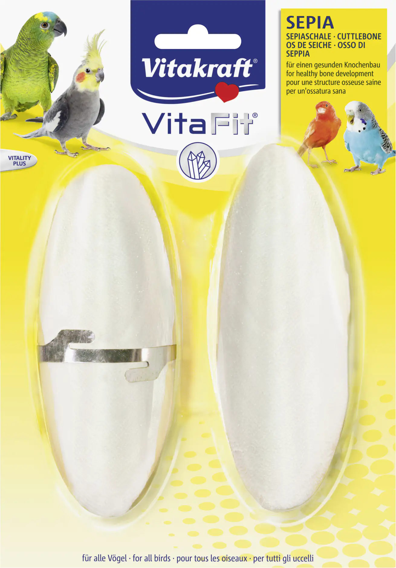4008239313171 Vitakraft VITA Fit® Sepia Schale natur 2 Stück