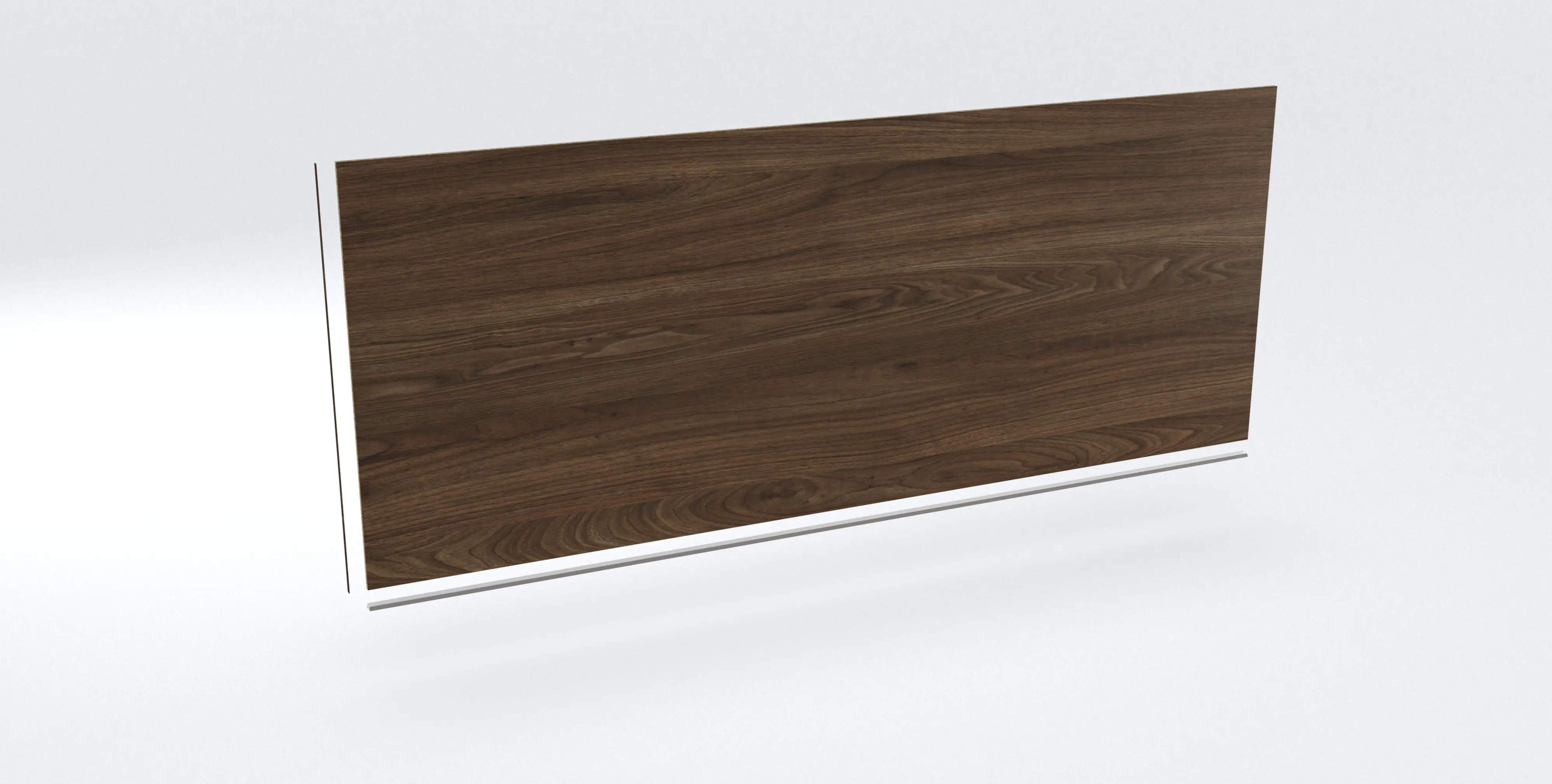 GetaElements Küchenrückwand-Set nussbaum torino 305 x 58,5 x 1,3 cm