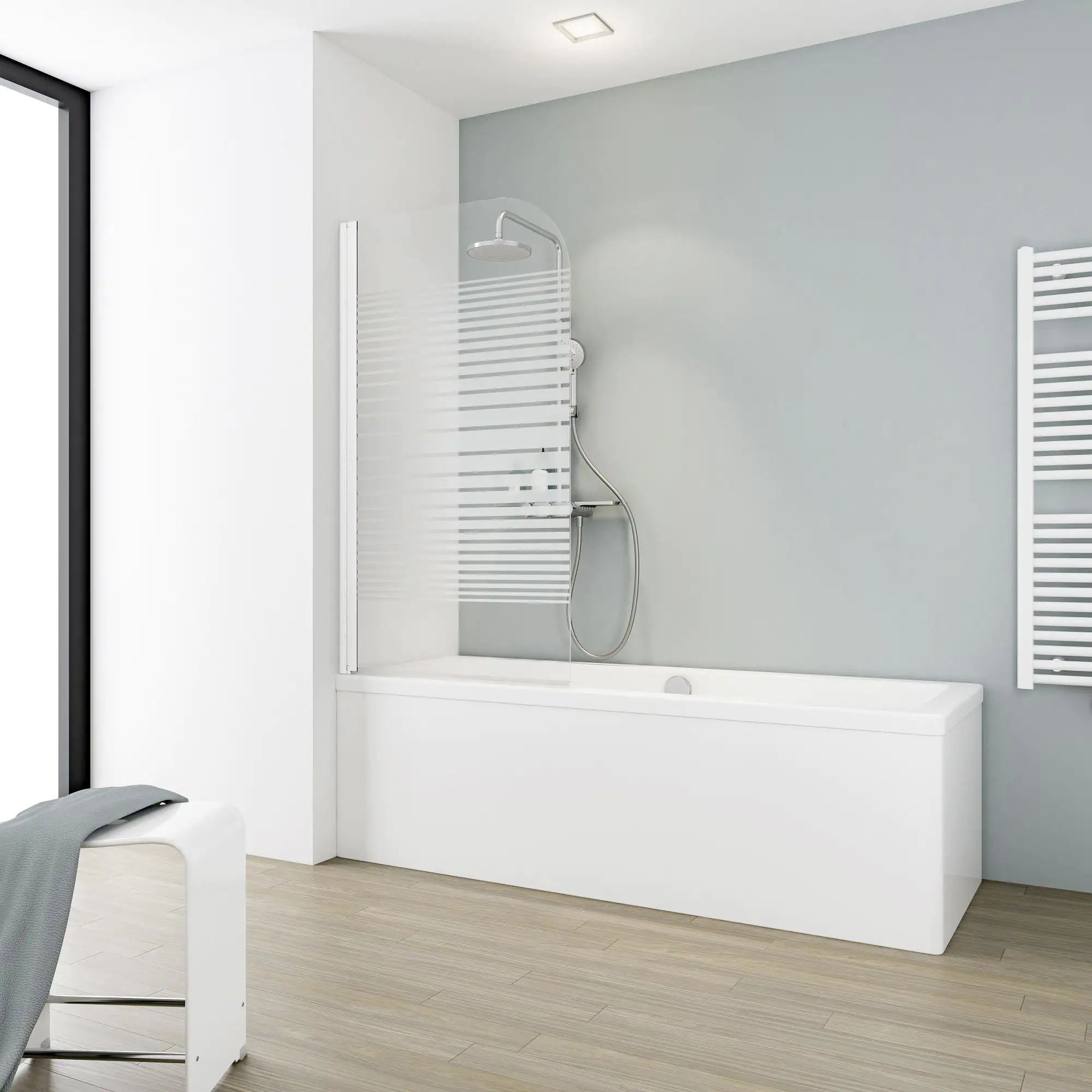 Schulte Badewannenaufsatz EP1650 1-tlg. 80 x 140 cm