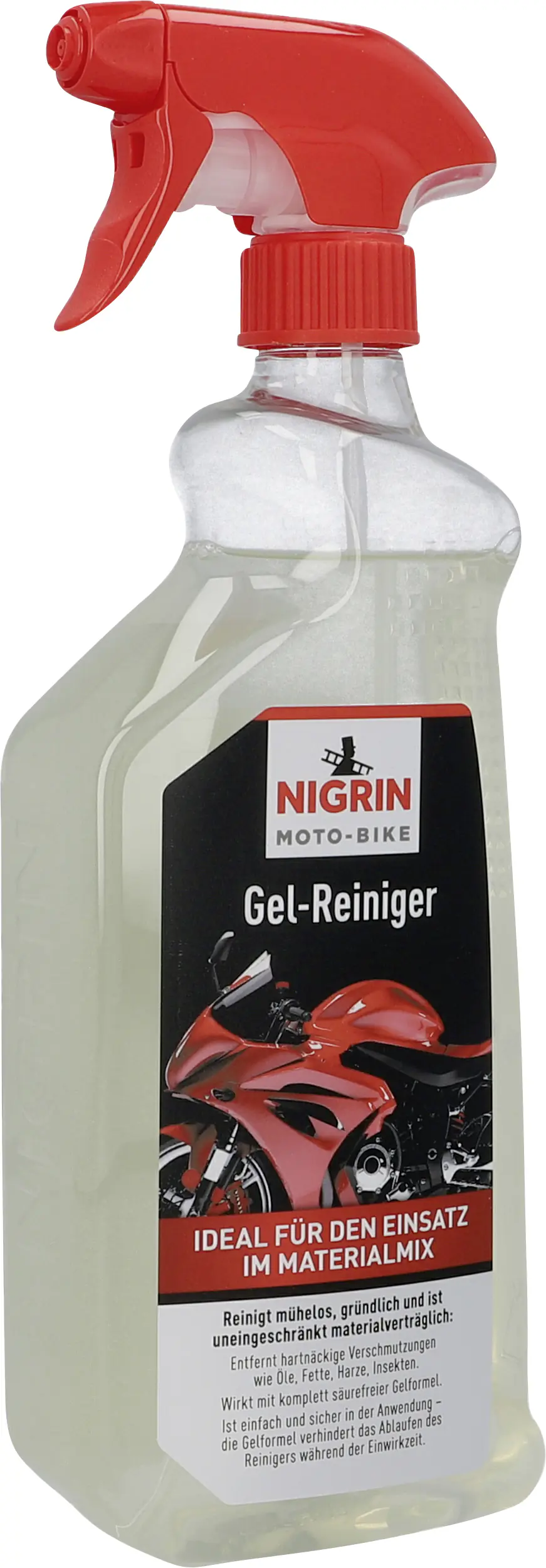 Nigrin MOTO-BIKE Gel-Reiniger 750ml
