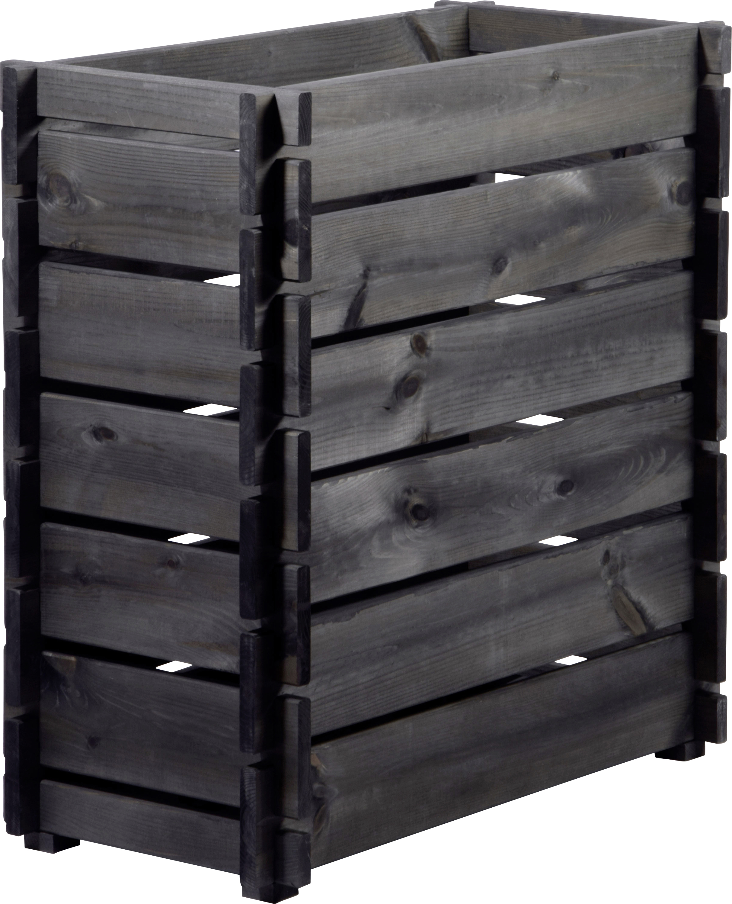 Dobar Hochbeet Stecksystem anthrazit 79 x 37 x 79 cm Dobar Hochbeet Stecksystem anthrazit 79 x 37 x 79 cm