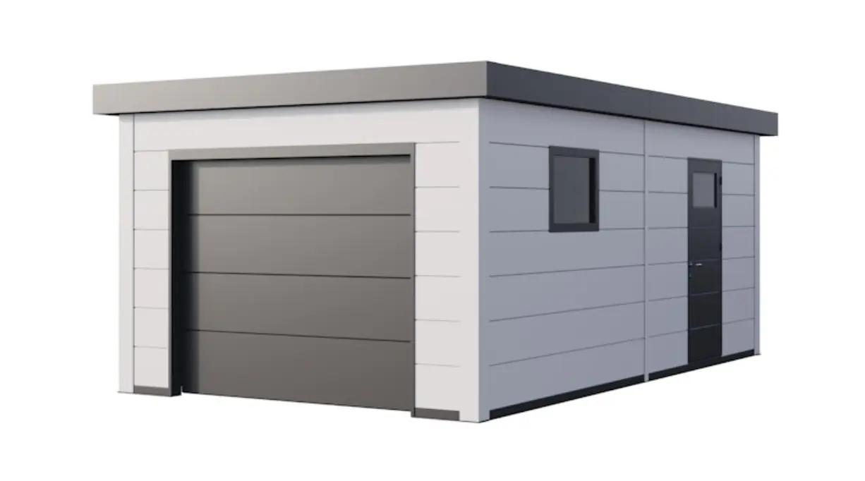 Telluria Garage 3663G EW weiß 358 x 628 cm