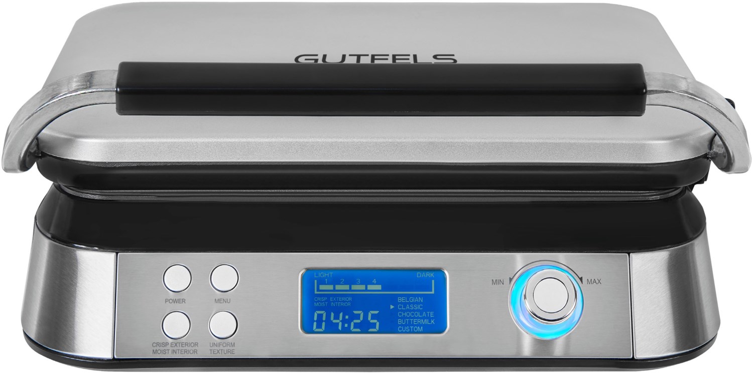 Gutfels Waffelautomat Waffle 5010 LCD-Display, 1600 Watt Gutfels Waffelautomat Waffle 5010 LCD-Display, 1600 Watt