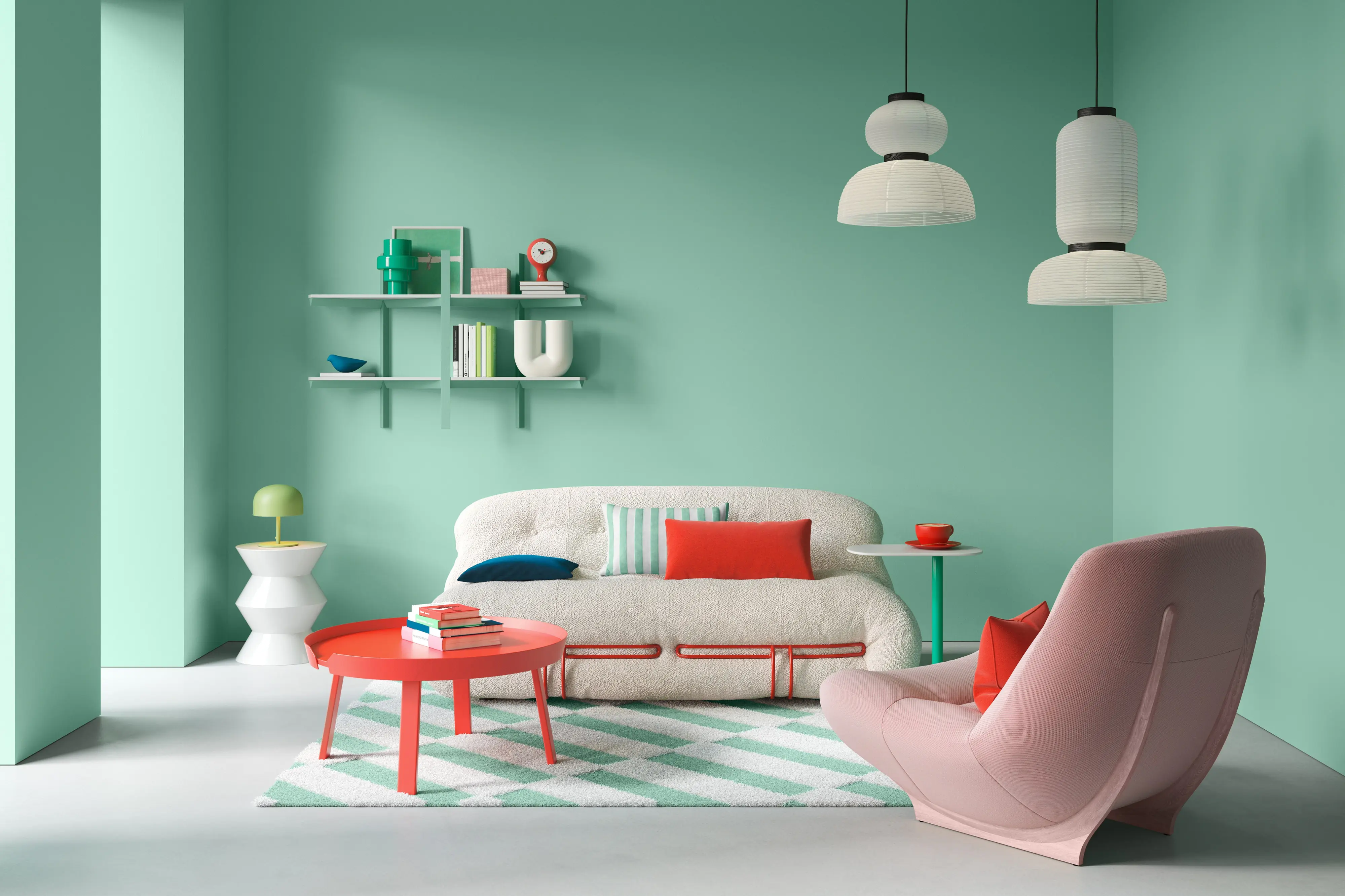 Alpina Wandfarbe Pantone matt lichen 2,5 L