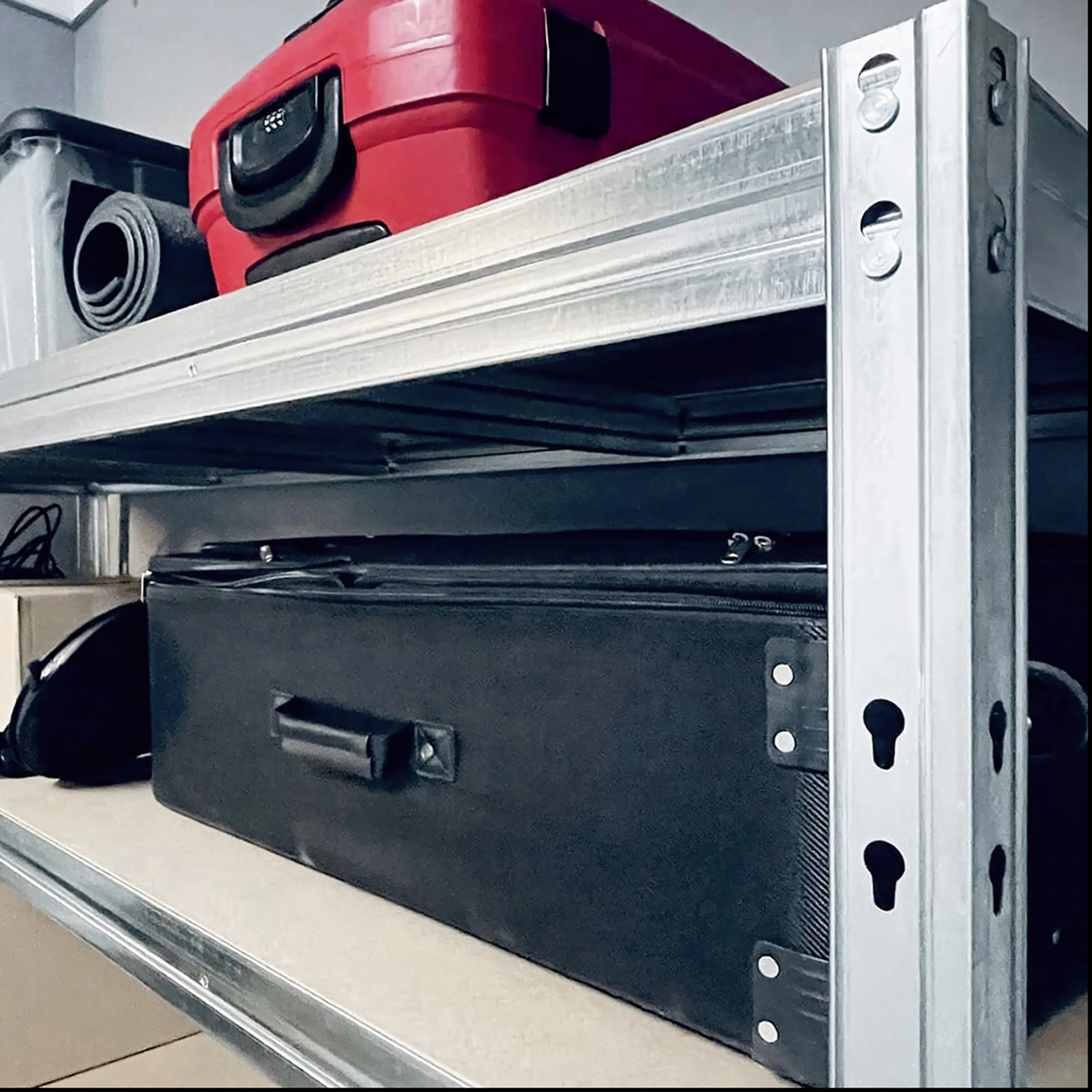 Ar Shelving Schwerlastregal Bullrack Rivet verzinkt 200 x 210 cm 4 Böden 2400 kg