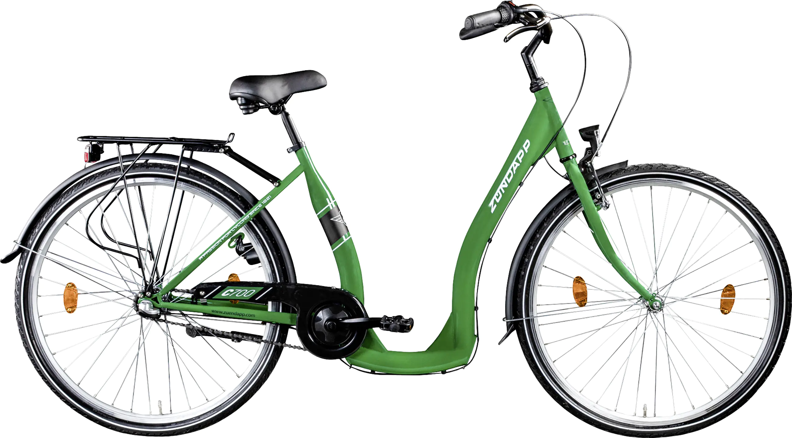 Zündapp Cityrad C700 28 Zoll 3-Gang RH 46cm grün