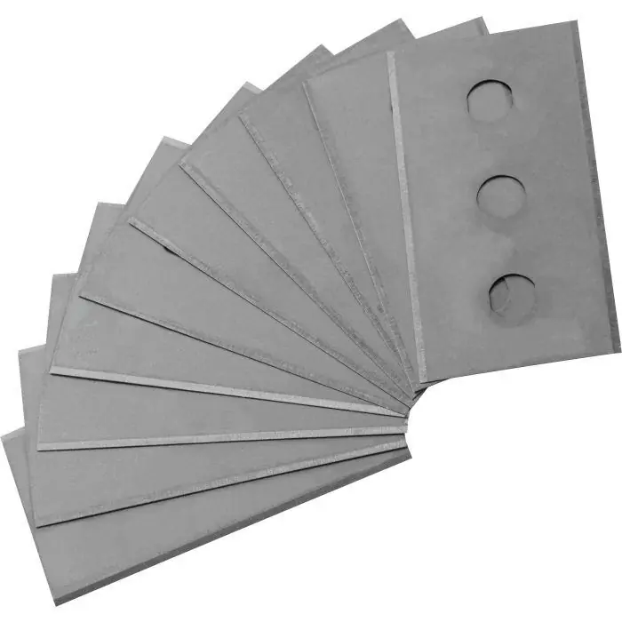 Connex Ersatzklingen für Taschenhobel 4,3 cm - 10 Stück