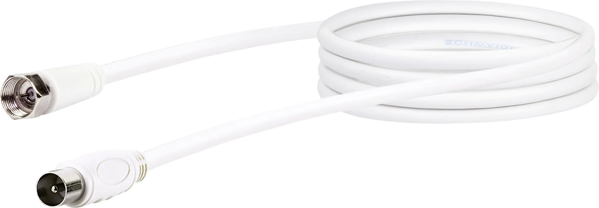 Schwaiger SAT Antennen Adapter Kabel KVCK161 532 (75dB) F IEC weiß, 1,5m, 1x F Stecker / 1x IEC Stec Schwaiger SAT Antennen Adapter Kabel KVCK161 532 (75dB) F IEC weiß, 1,5m, 1x F Stecker / 1x IEC Stec