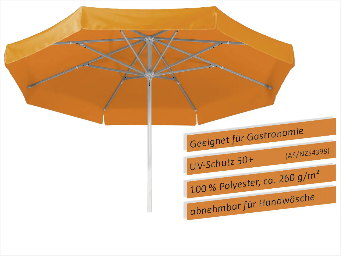 Schneider Sonnenschirm Jumbo orange Ø 300 cm