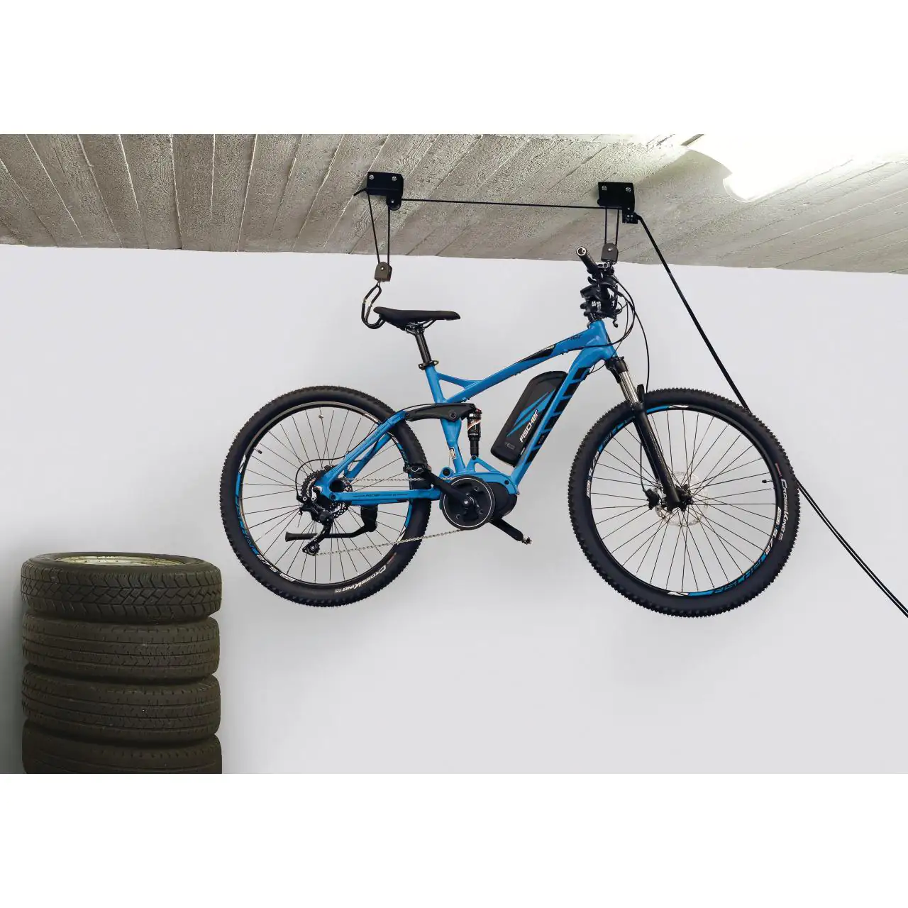Fischer Fahrradlift ProfiPlus bis 57kg Tragkraft