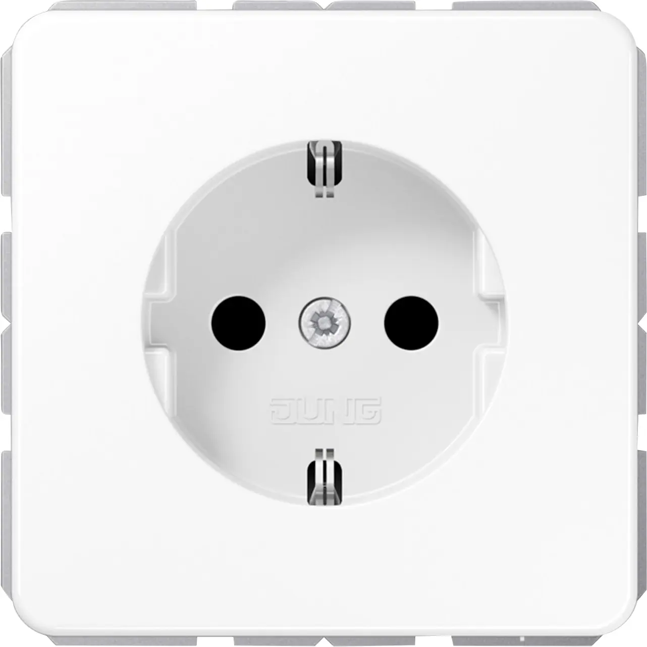 Jung Steckdose CD500/ST550, alpinweiß, CD1520WW Jung Steckdose CD500/ST550, alpinweiß, CD1520WW