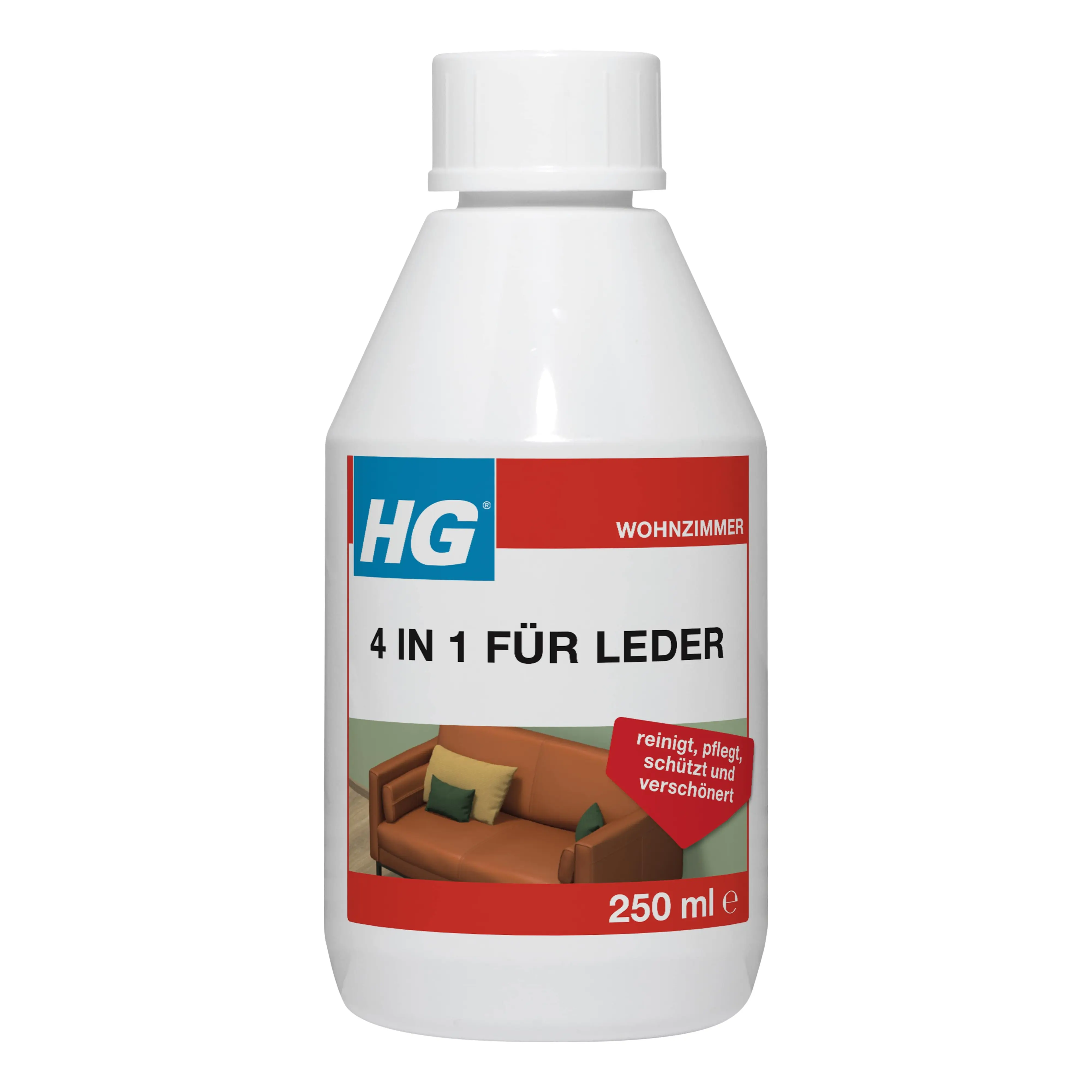 HG Lederreiniger 4 in 1 250 ml 