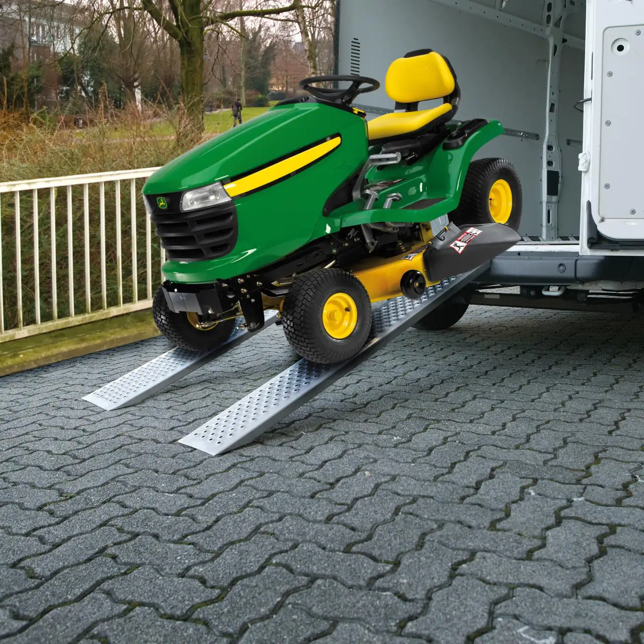 Unitec Auffahrrampe Alu 150x21,4cm 2 Stück je 200 kg