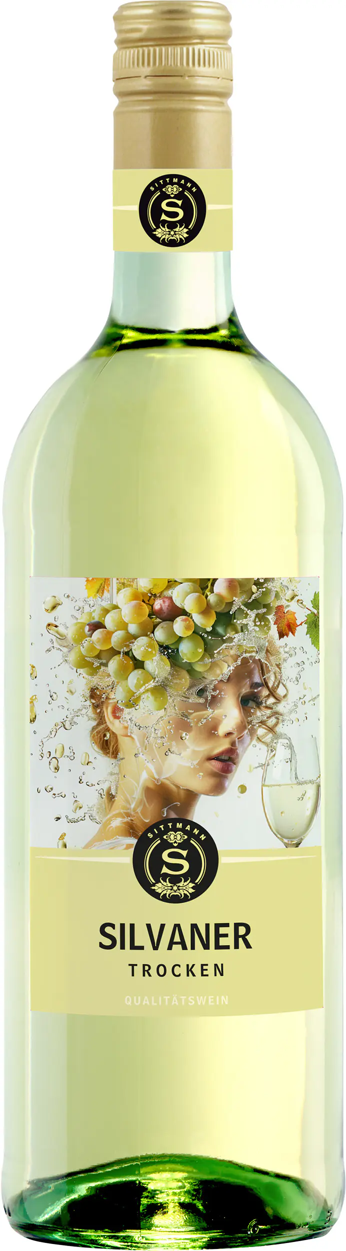 Sittmann Weißwein Silvaner trocken 1,0l
