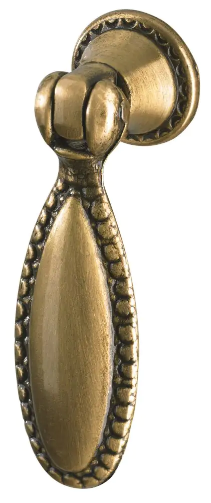 Hettich Möbelknopf Zinkdruckguss gold 60,0 x 18,5 mm - 1 Stück