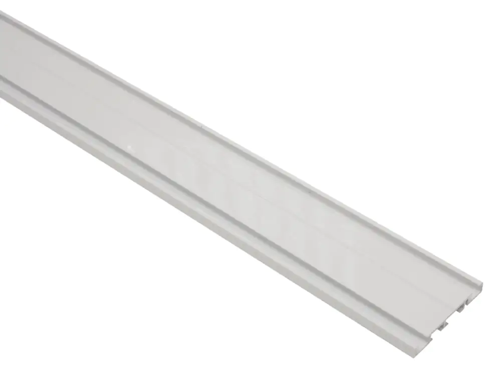 Gardinia Aluminium-Vorhangschiene 2-läufig, weiß, 150 cm