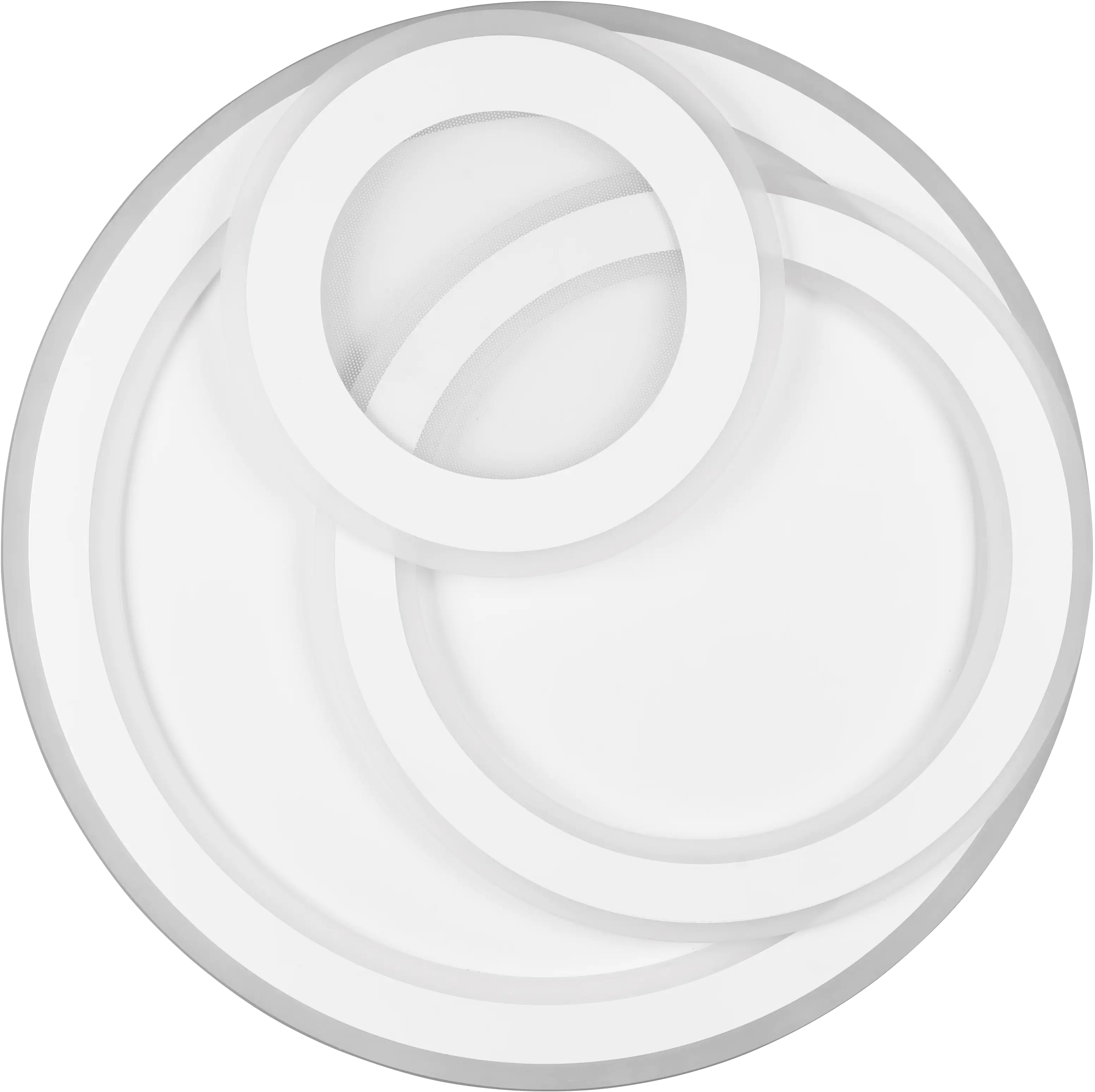 Trio Leuchten LED Deckenleuchte Mita weiß-matt Ø 51,5 cm dimmbar