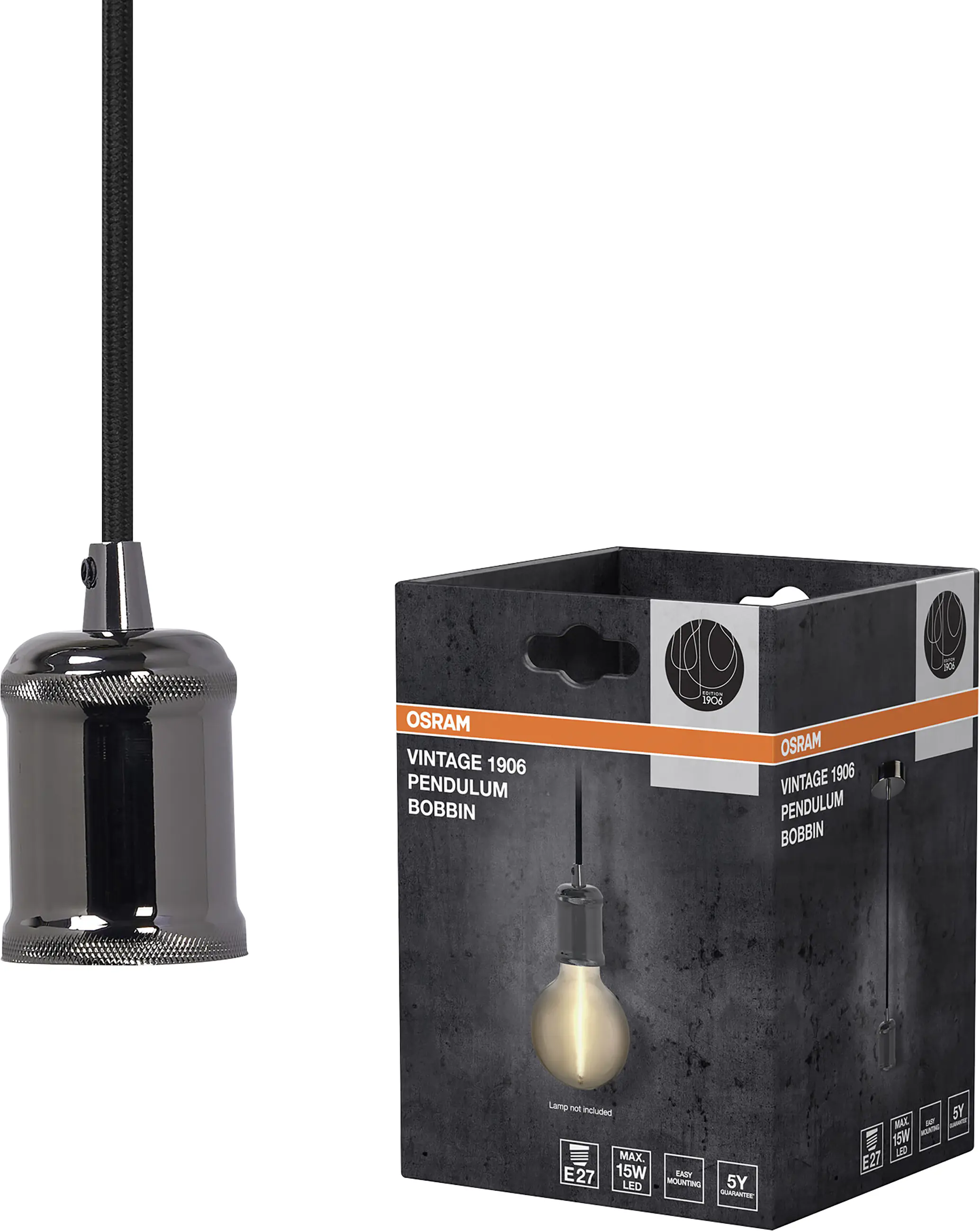 Osram Pendelleuchte 1906 Pendulum 163 cm grau Osram Pendelleuchte 1906 Pendulum 163 cm grau